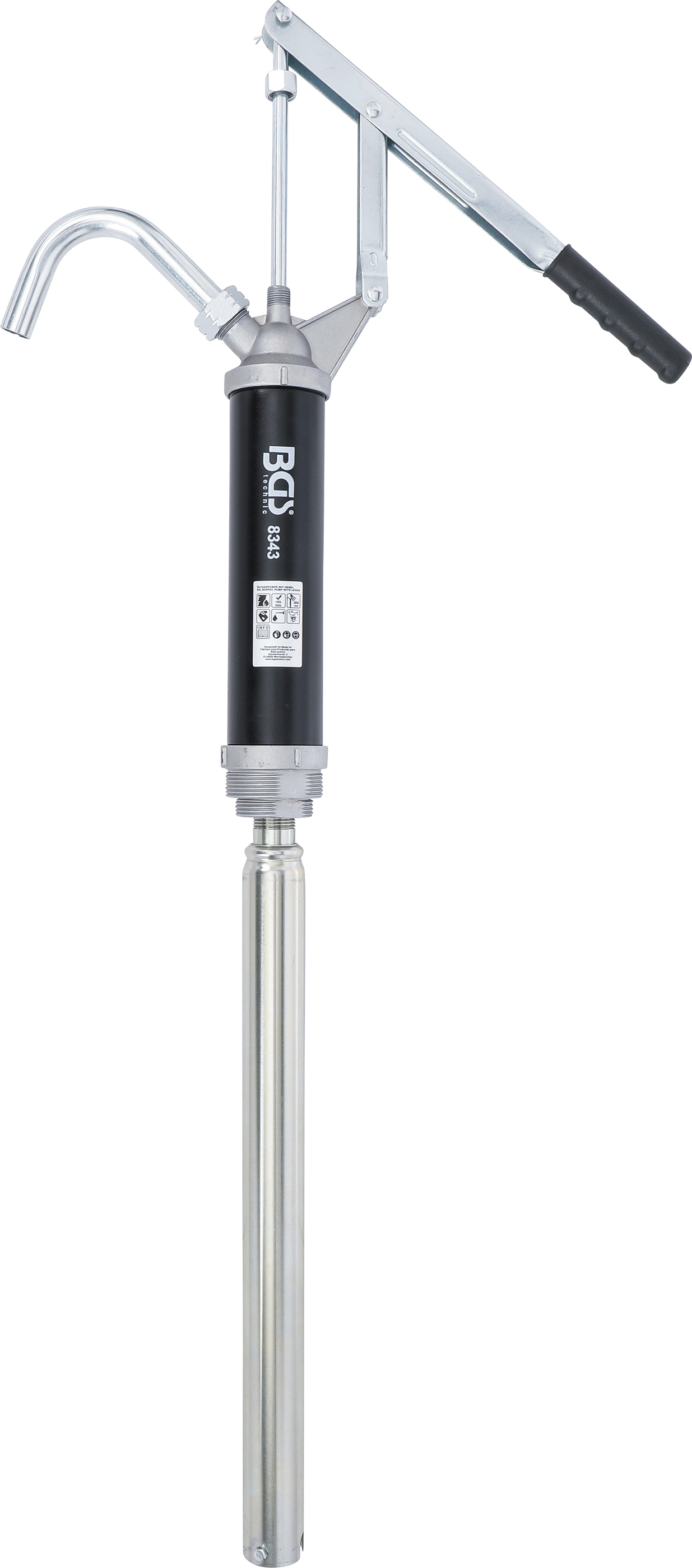 BGS 8343 Ölfaßpumpe mit Hebel