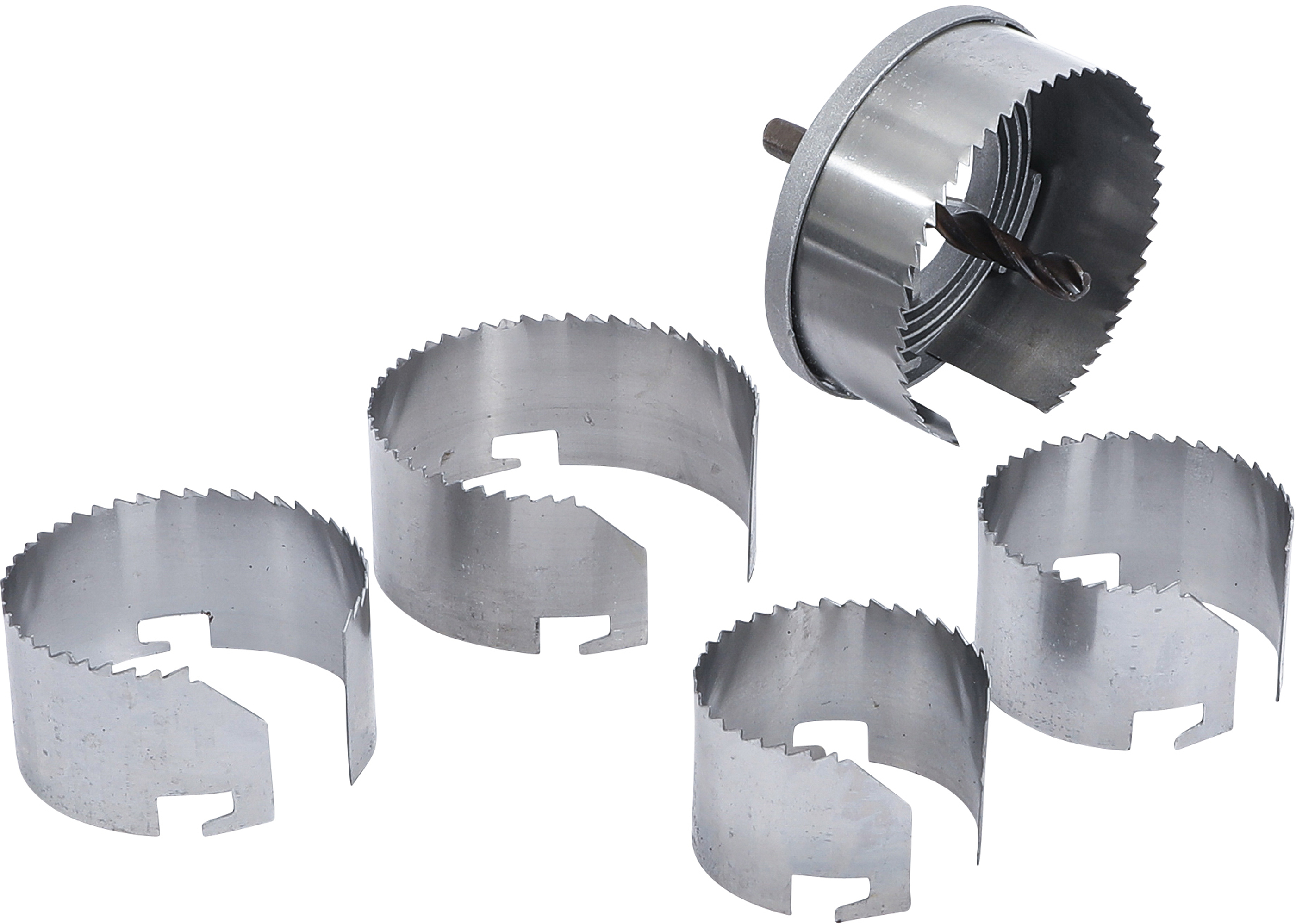 BGS 50305 Lochsägen-Satz | Ø 60 - 95 mm | Tiefe 35 mm | 5-tlg.