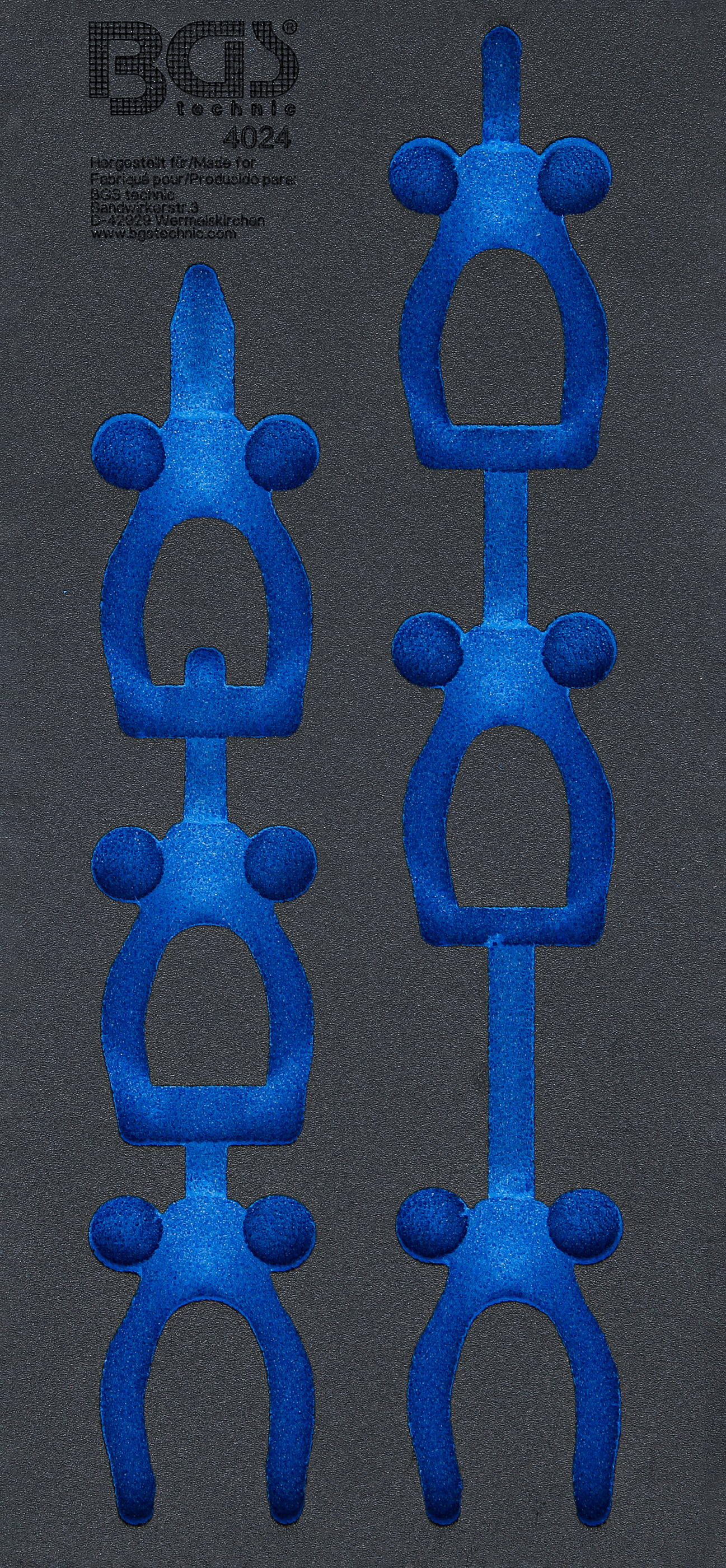 BGS 4024-1 Werkstattwageneinlage 1/3 | leer | für Art. 4024