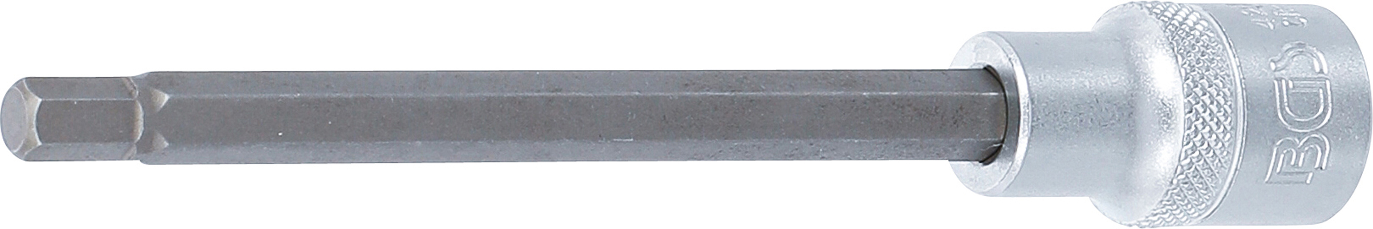 BGS 4217 Bit-Einsatz | Länge 140 mm | Antrieb Innenvierkant 12,5 mm (1/2") | Innensechskant 7 mm