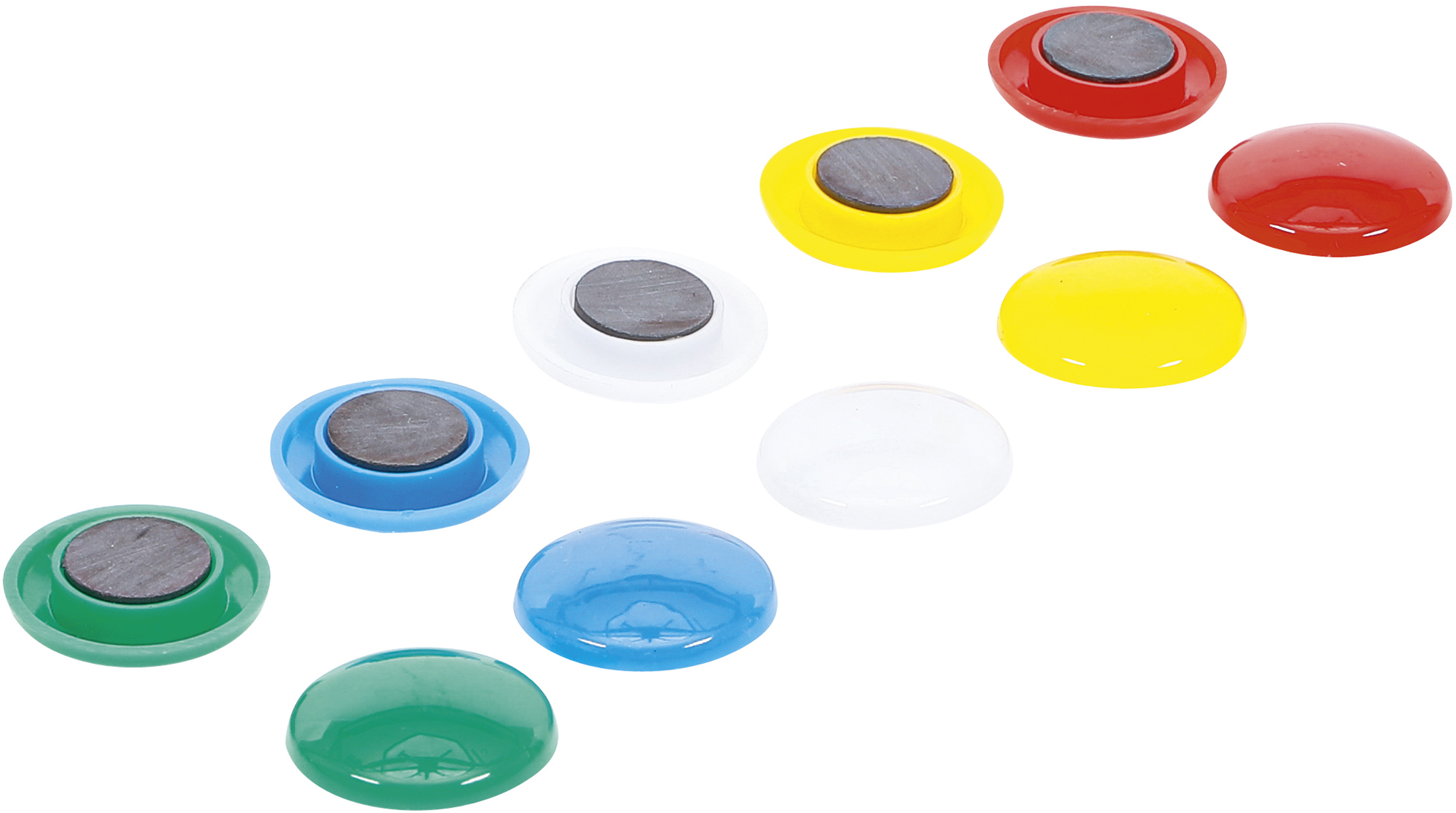 BGS 85810 Magnet-Satz | Ø 30 mm | 10-tlg.