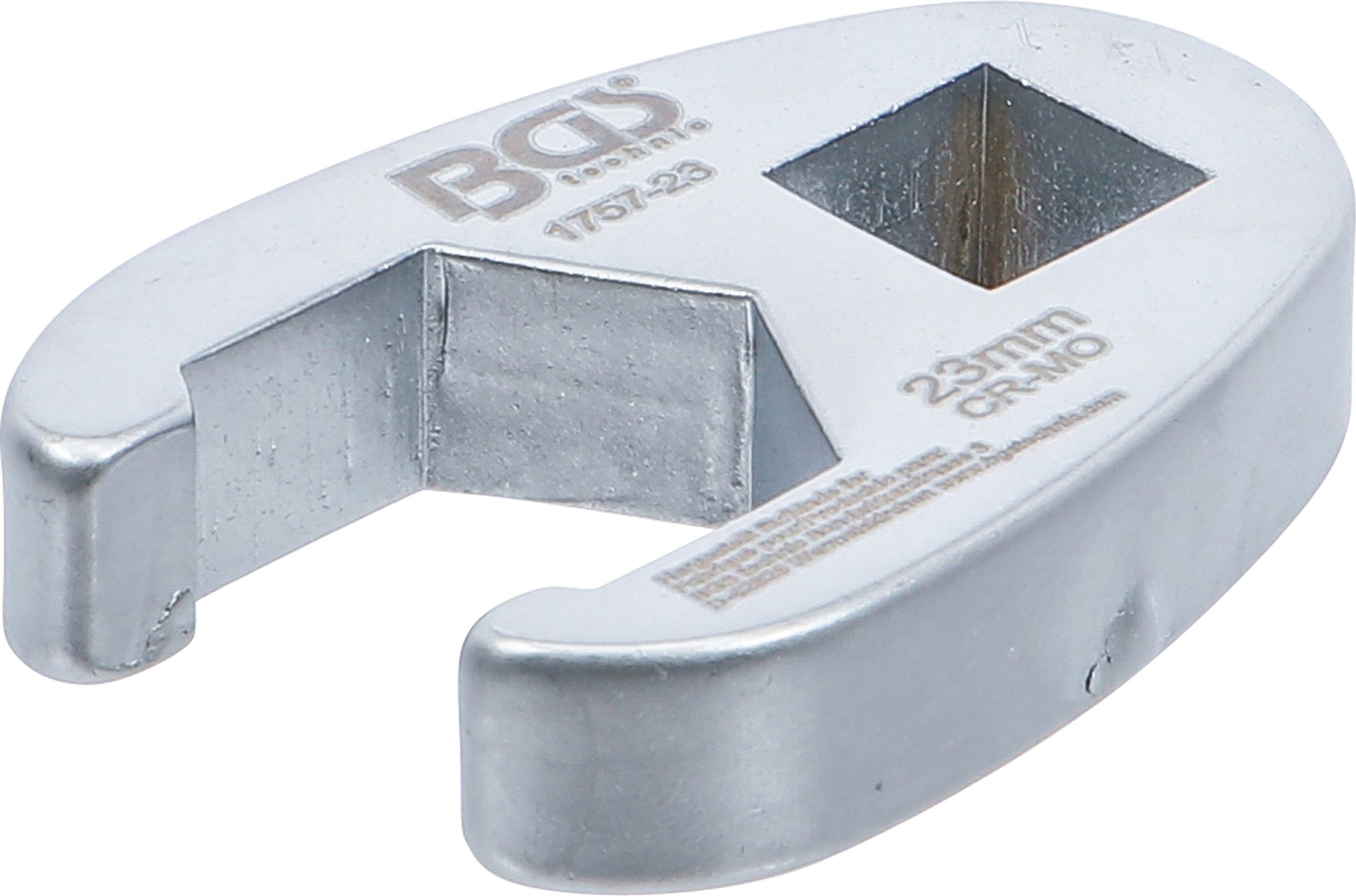 BGS 1757-23 Hahnenfußschlüssel | Antrieb Innenvierkant 12,5 mm (1/2") | SW 23 mm