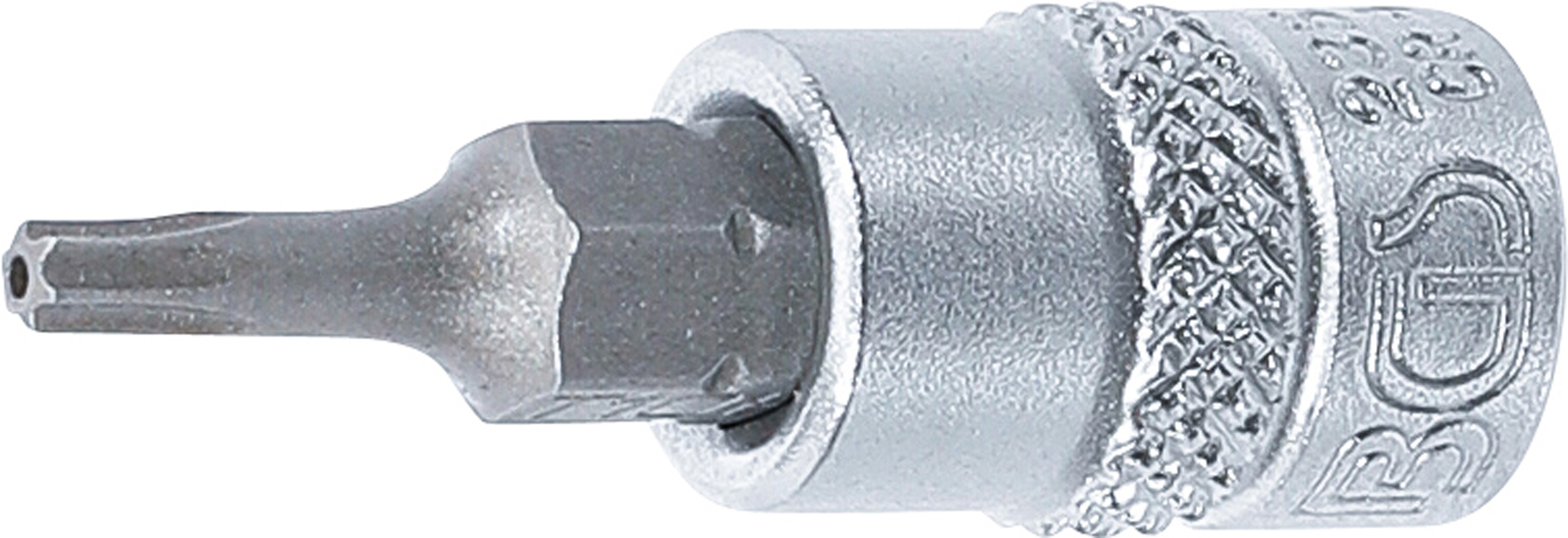 BGS 2357 Bit-Einsatz | Antrieb Innenvierkant 6,3 mm (1/4") | T-Profil (für Torx) mit Bohrung T10