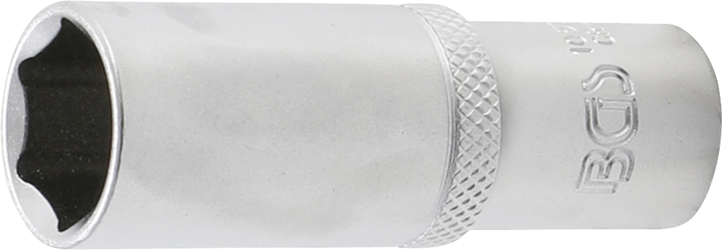 BGS 10536 Steckschlüssel-Einsatz Sechskant, tief | Antrieb Innenvierkant 10 mm (3/8") | SW 16 mm