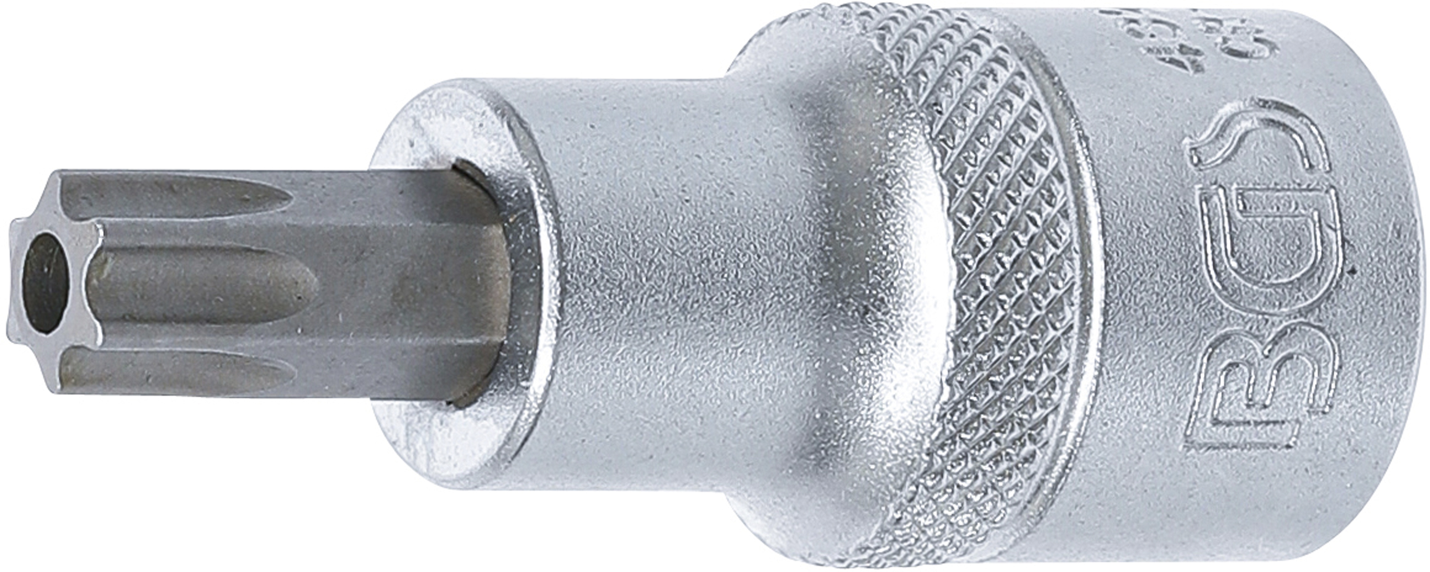 BGS 4328 Bit-Einsatz | Antrieb Innenvierkant 12,5 mm (1/2") | T-Profil (für Torx) mit Bohrung T50