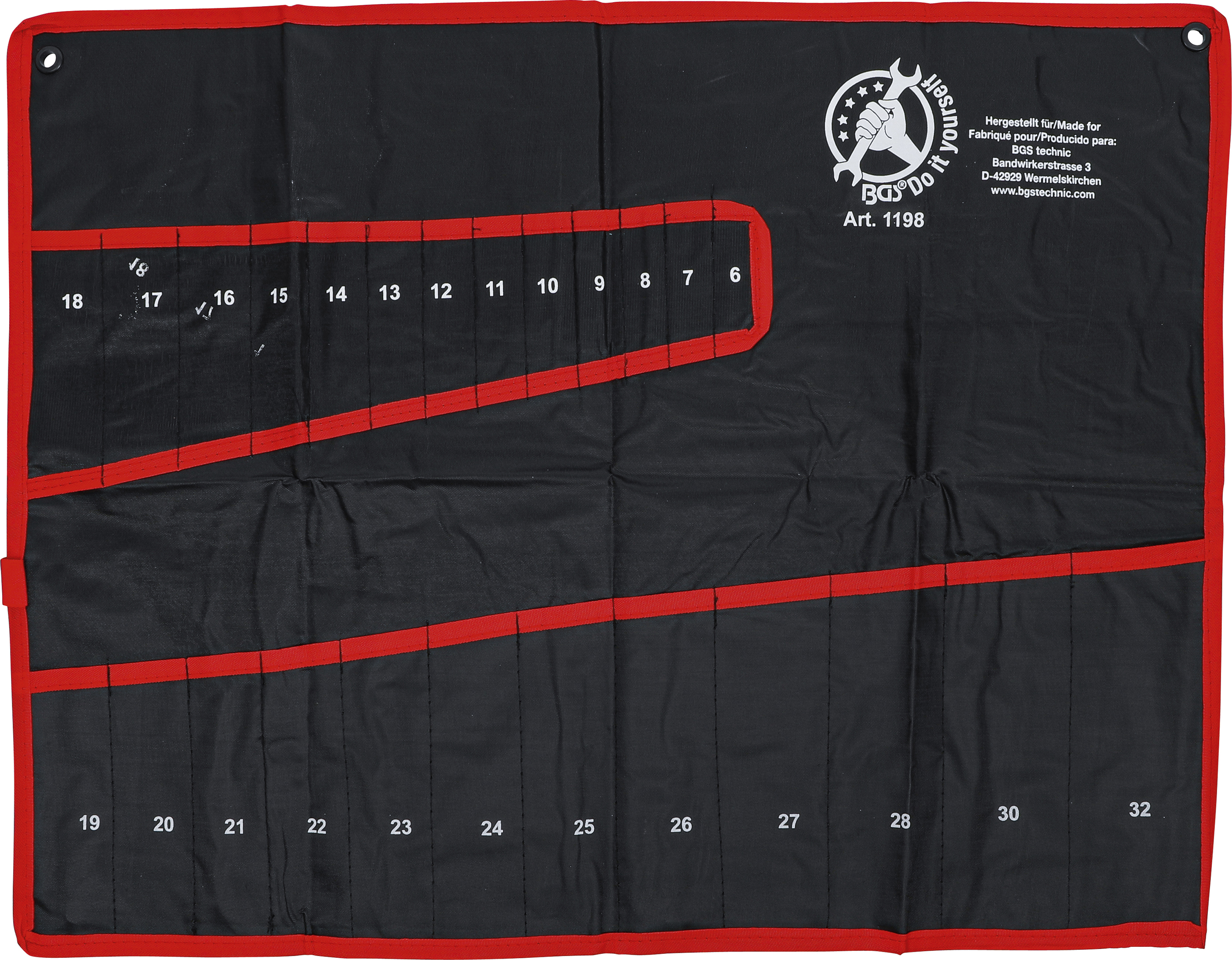 BGS 1198-LEER Leertasche für Art. 1198