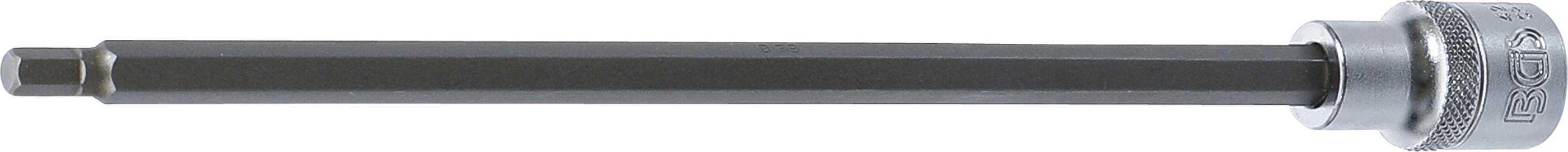 BGS 4216 Bit-Einsatz | Länge 240 mm | Antrieb Innenvierkant 12,5 mm (1/2") | Innensechskant 6 mm BGS 4216 Bit-Einsatz | Länge 240 mm | Antrieb Innenvierkant 12,5 mm (1/2") | Innensechskant 6 mm