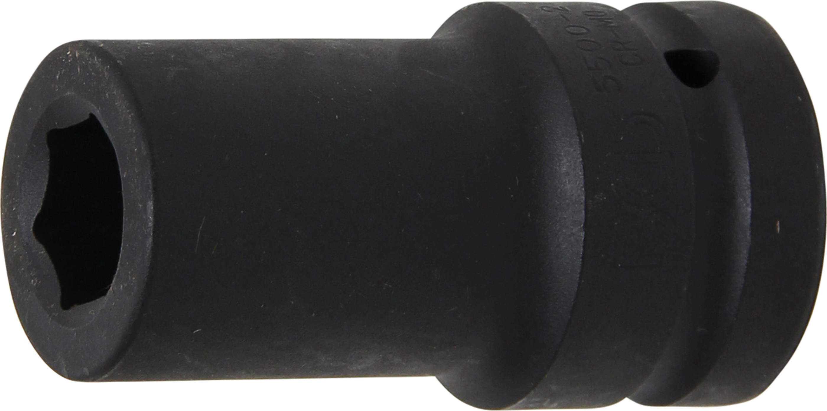 BGS 5500-21 Kraft-Steckschlüssel-Einsatz Sechskant, tief | Antrieb Innenvierkant 25 mm (1") | SW 21 mm