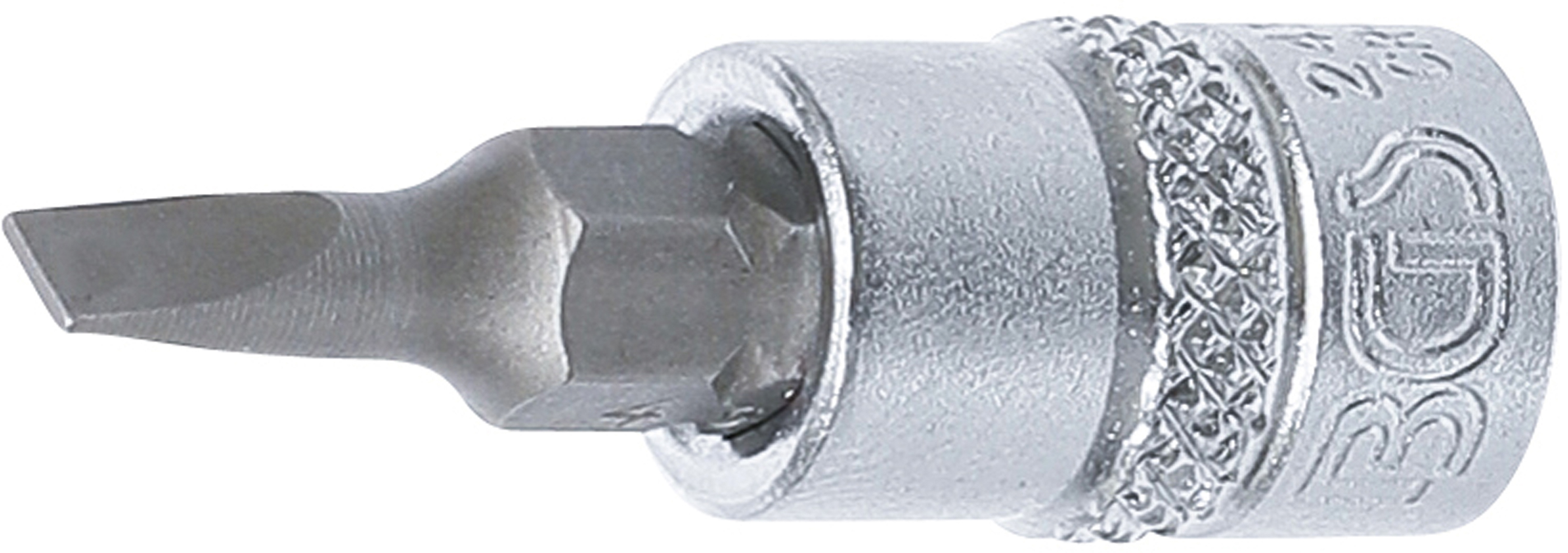BGS 2493 Bit-Einsatz | Antrieb Innenvierkant 6,3 mm (1/4") | Schlitz 4 mm