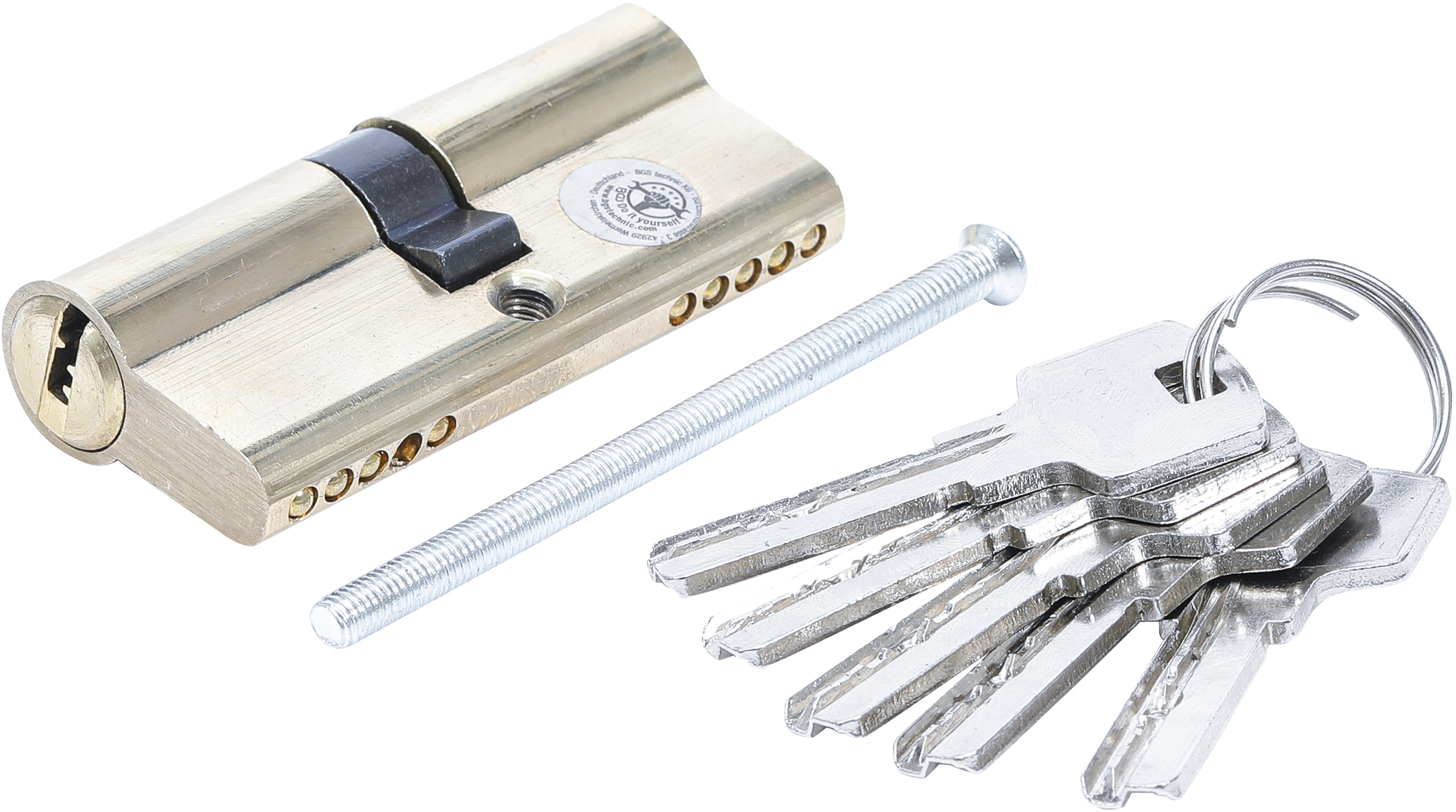 BGS 8093 Messing-Schließzylinder | 70 mm