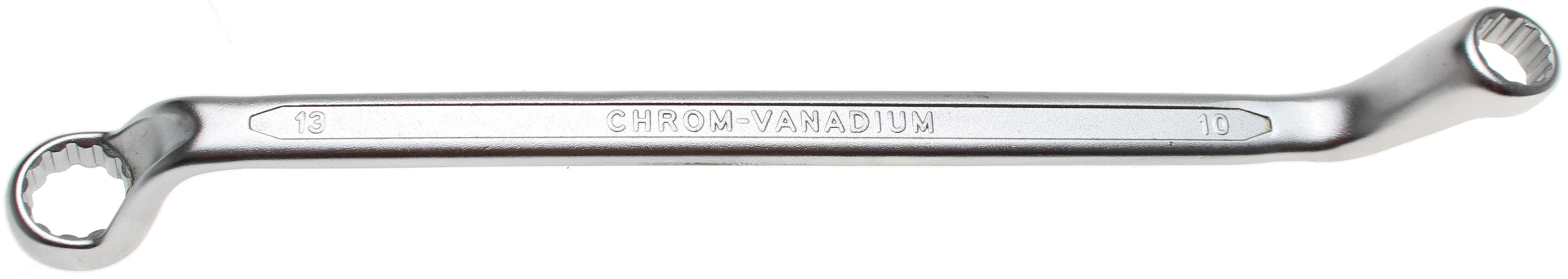 BGS 30211 Doppel-Ringschlüssel | tief gekröpft | SW 10 x 13 mm