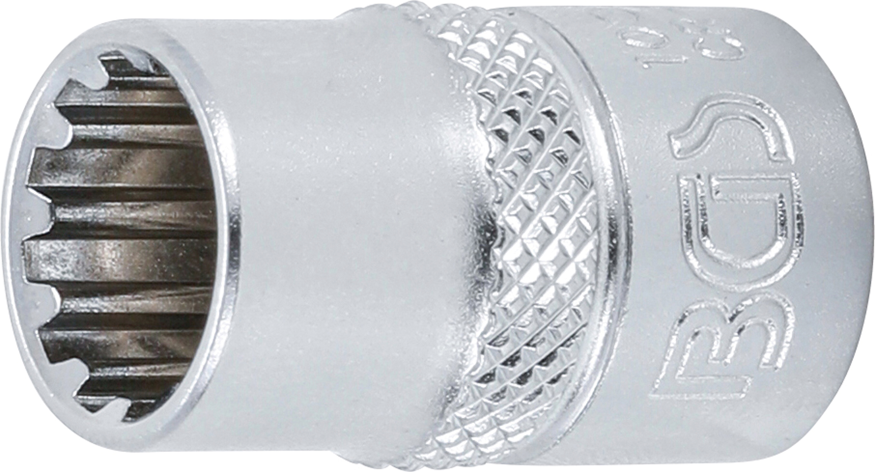 BGS 10311 Steckschlüssel-Einsatz Gear Lock | Antrieb Innenvierkant 10 mm (3/8") | SW 11 mm