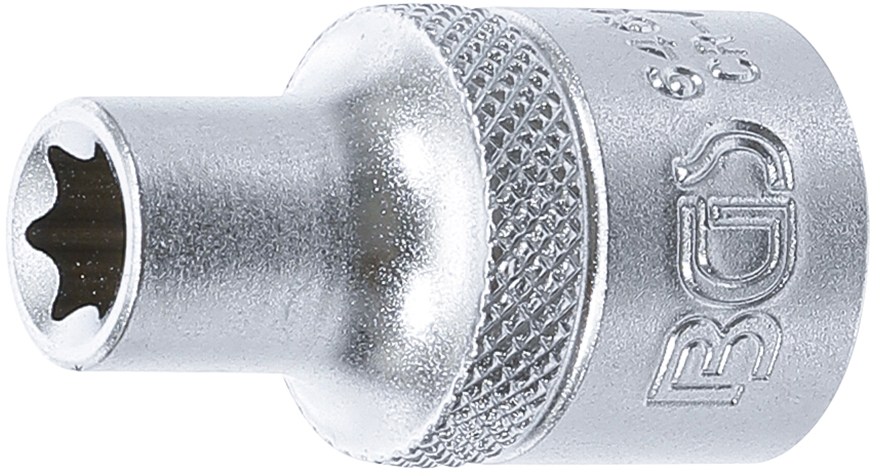 BGS 6460 Steckschlüssel-Einsatz E-Profil | Antrieb Innenvierkant 12,5 mm (1/2") | SW E10