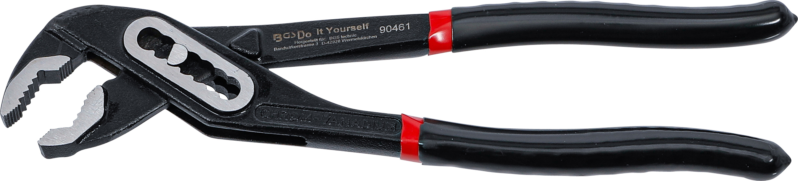 BGS 90461 Wasserpumpenzange | mit Durchsteckgewerbe | 250 mm
