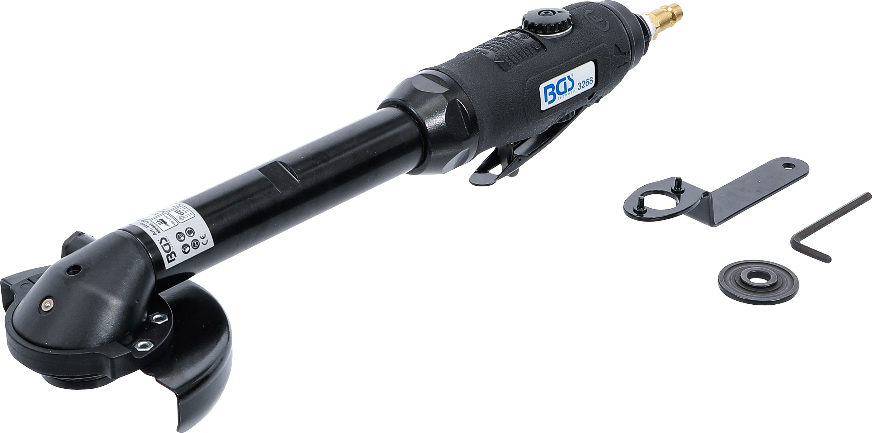 BGS 3268 Druckluft-Trennschneider | extra lang | flacher Kopf | 376 mm