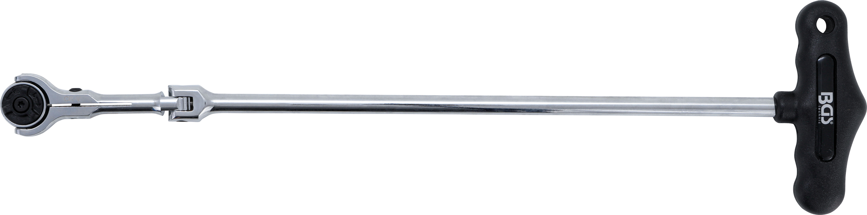 BGS 2126 Gelenkknarre mit T-Griff, abwinkelbar | Abtrieb Außenvierkant 6,3 mm (1/4")