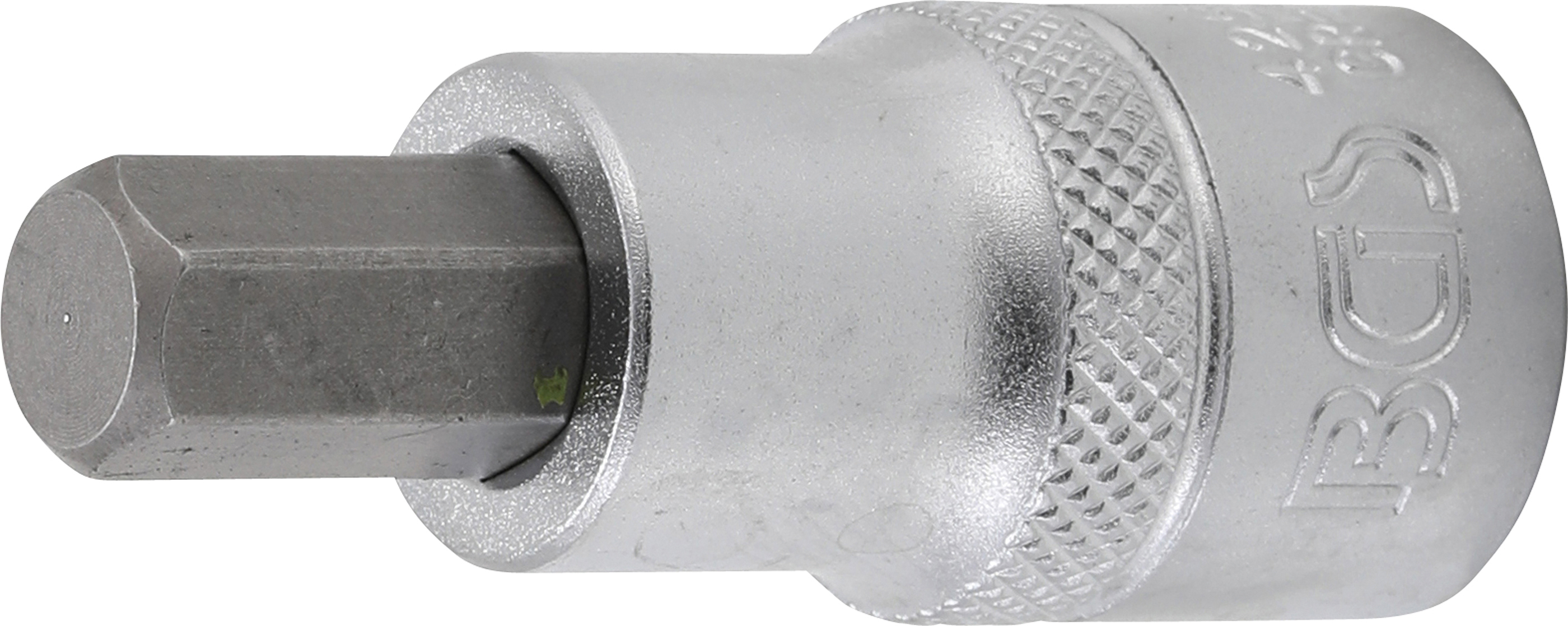 BGS 4255 Bit-Einsatz | Antrieb Innenvierkant 12,5 mm (1/2") | Innensechskant 10 mm