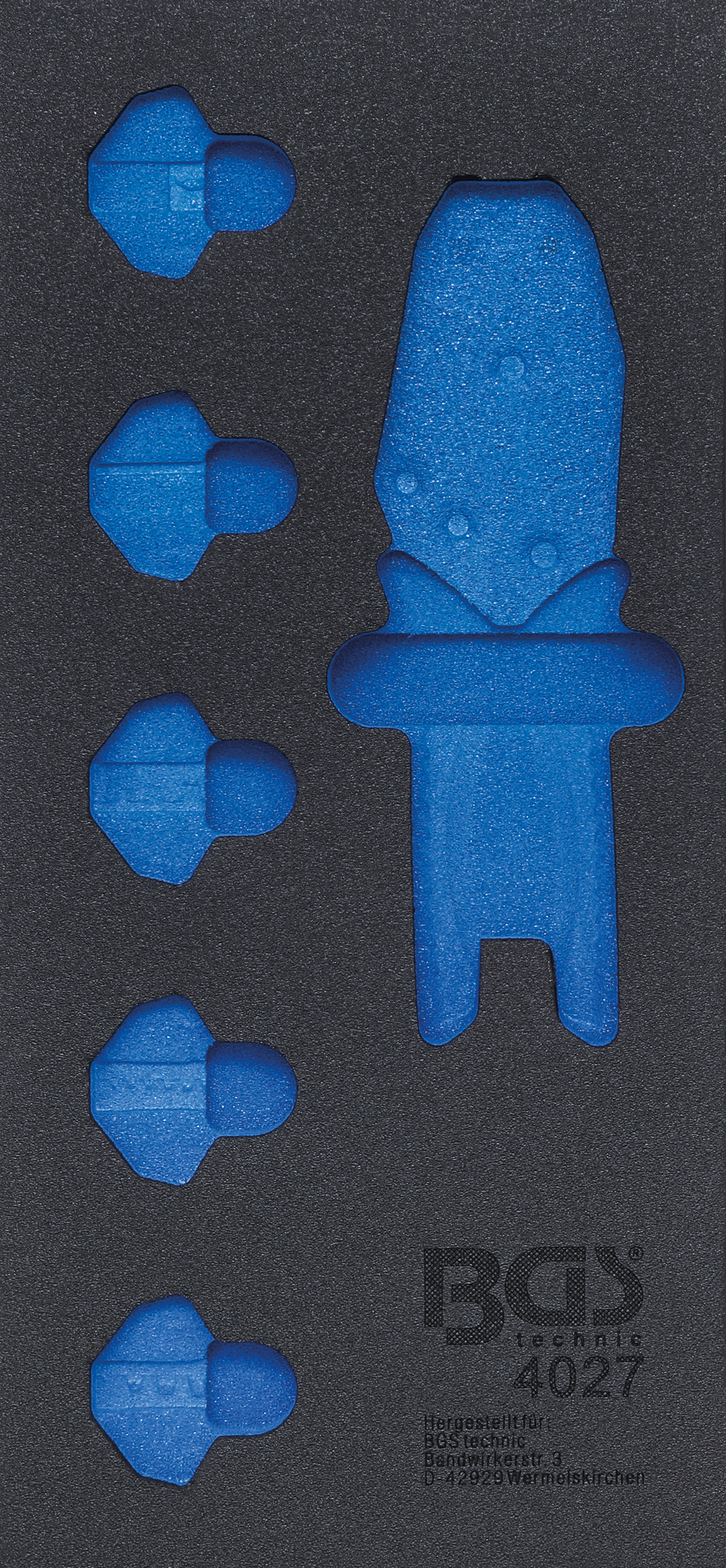 BGS 4027-1 Werkstattwageneinlage 1/3 | leer | für Art. 4027