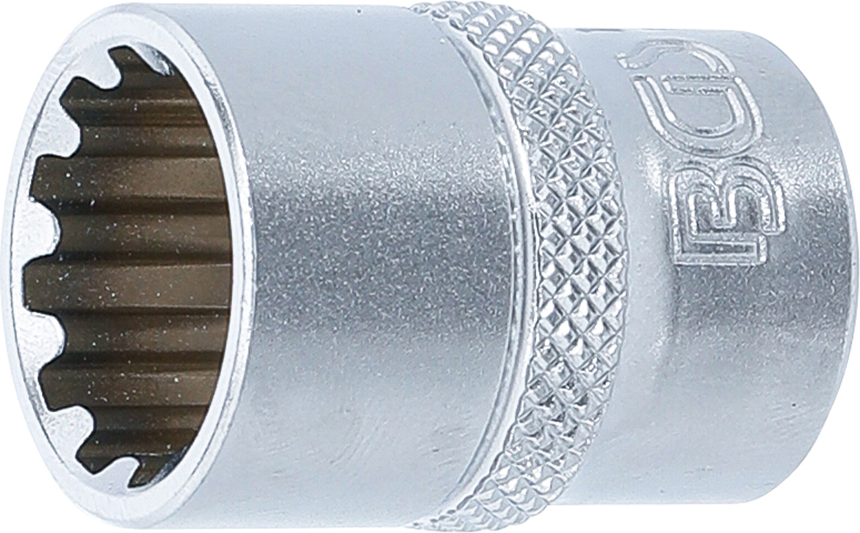 BGS 10315 Steckschlüssel-Einsatz Gear Lock | Antrieb Innenvierkant 10 mm (3/8") | SW 15 mm