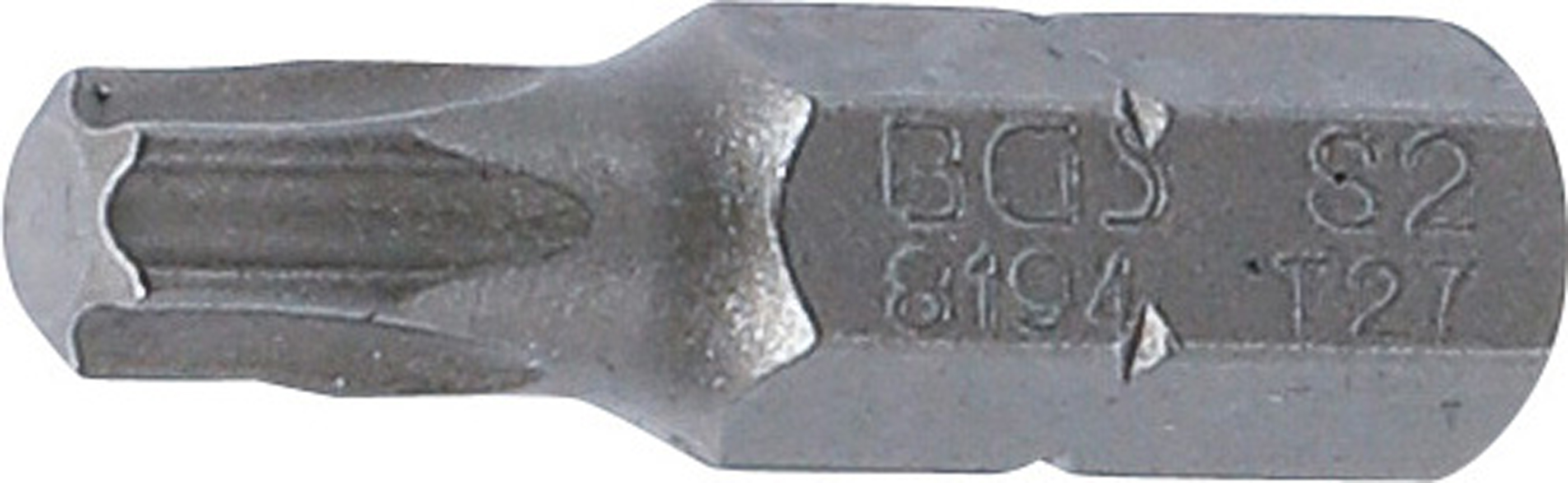 BGS 8194 Bit | Länge 25 mm | Antrieb Außensechskant 6,3 mm (1/4") | T-Profil (für Torx) T27