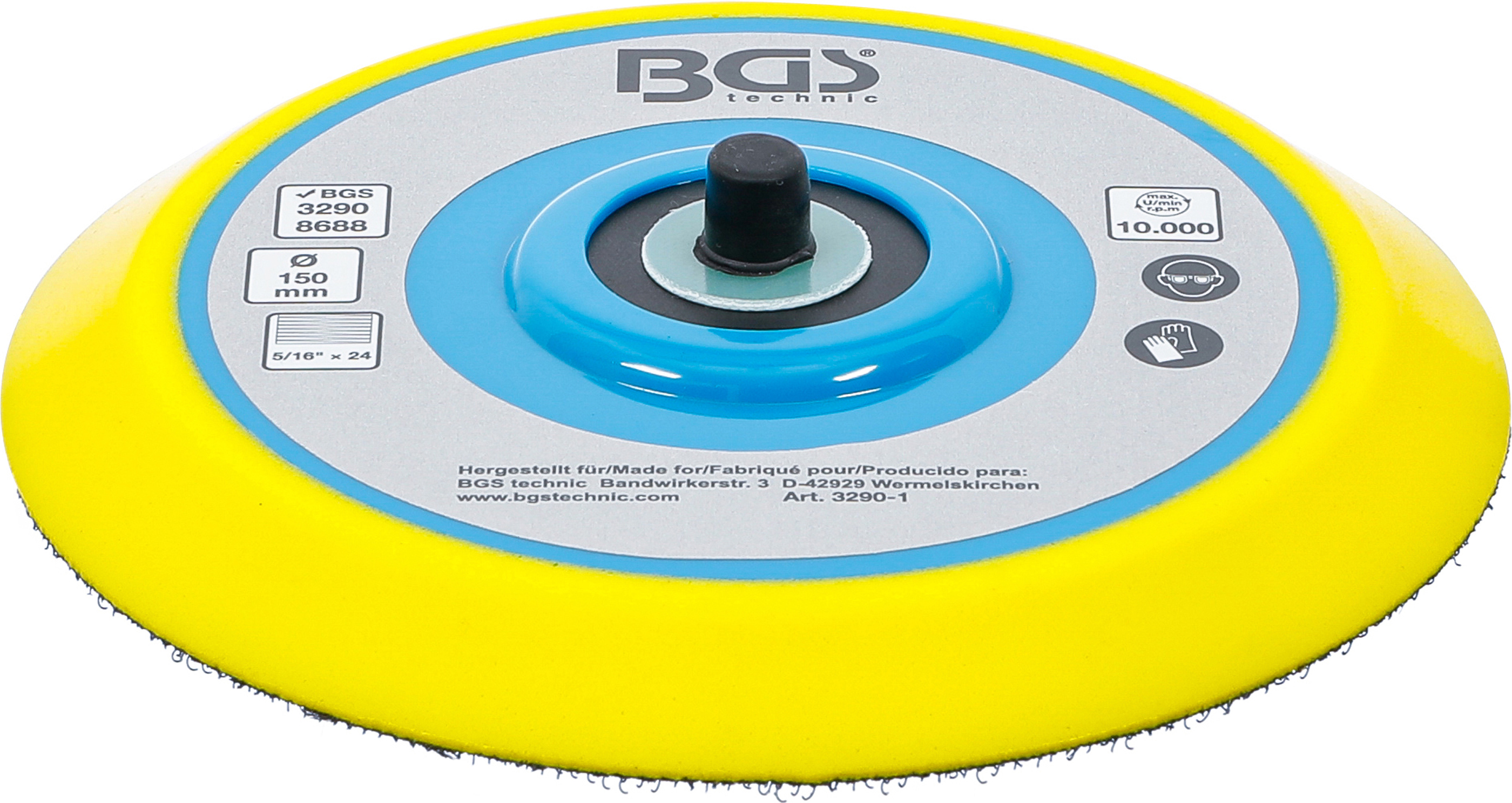 BGS 3290-1 Klett-Teller für Art. 3290 / 8688 | Ø 150 mm