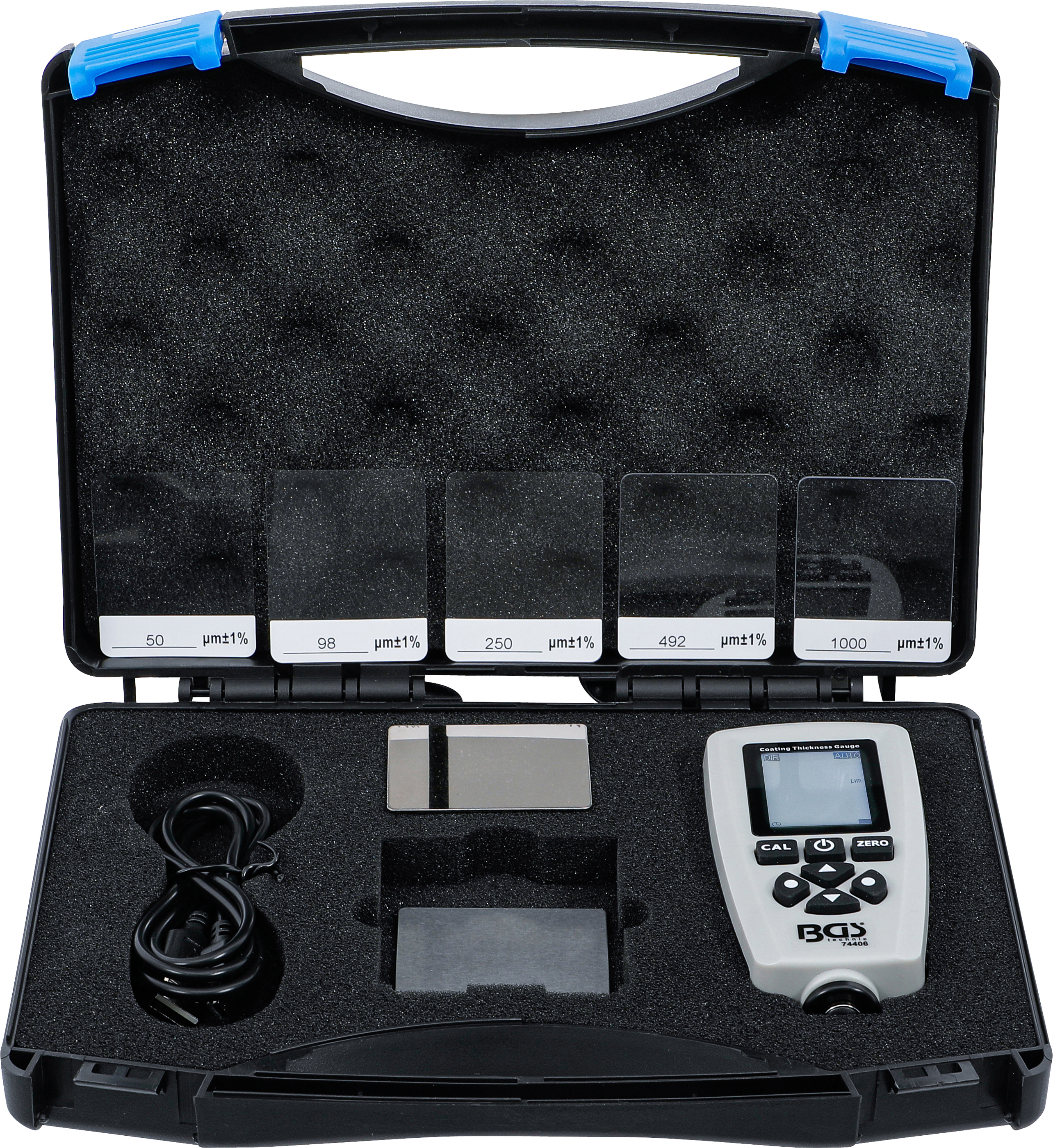 BGS 74406 Lackschichten-Messgerät | für Eisen- und Nicht-Eisen-Metalle