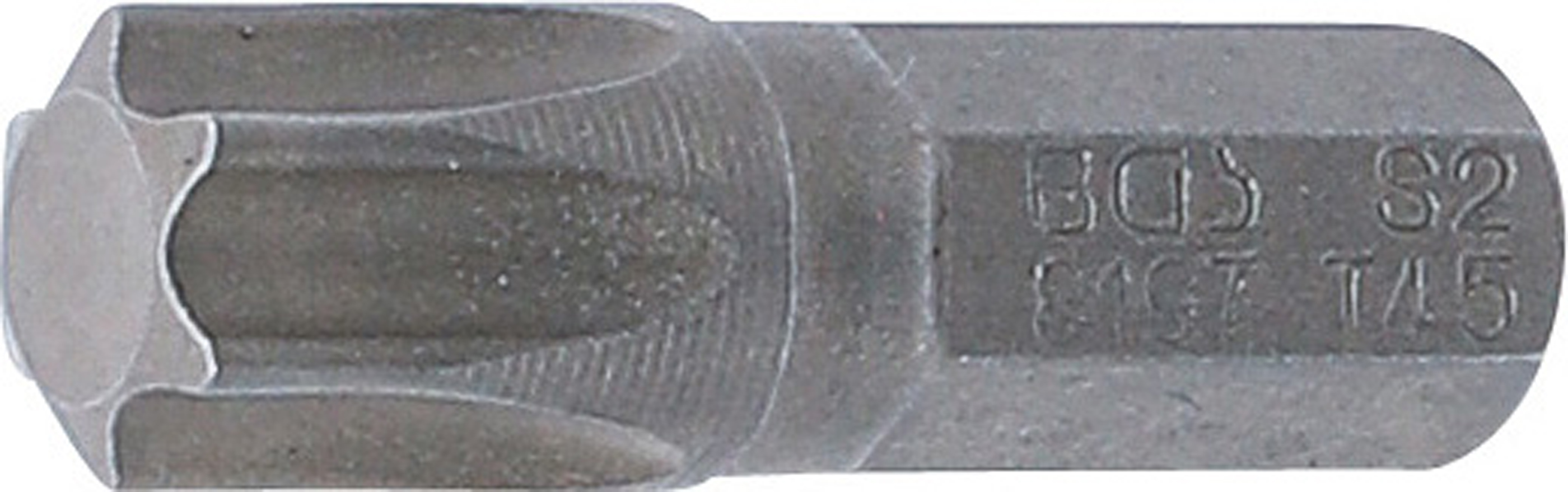 BGS 8197 Bit | Länge 25 mm | Antrieb Außensechskant 6,3 mm (1/4") | T-Profil (für Torx) T45