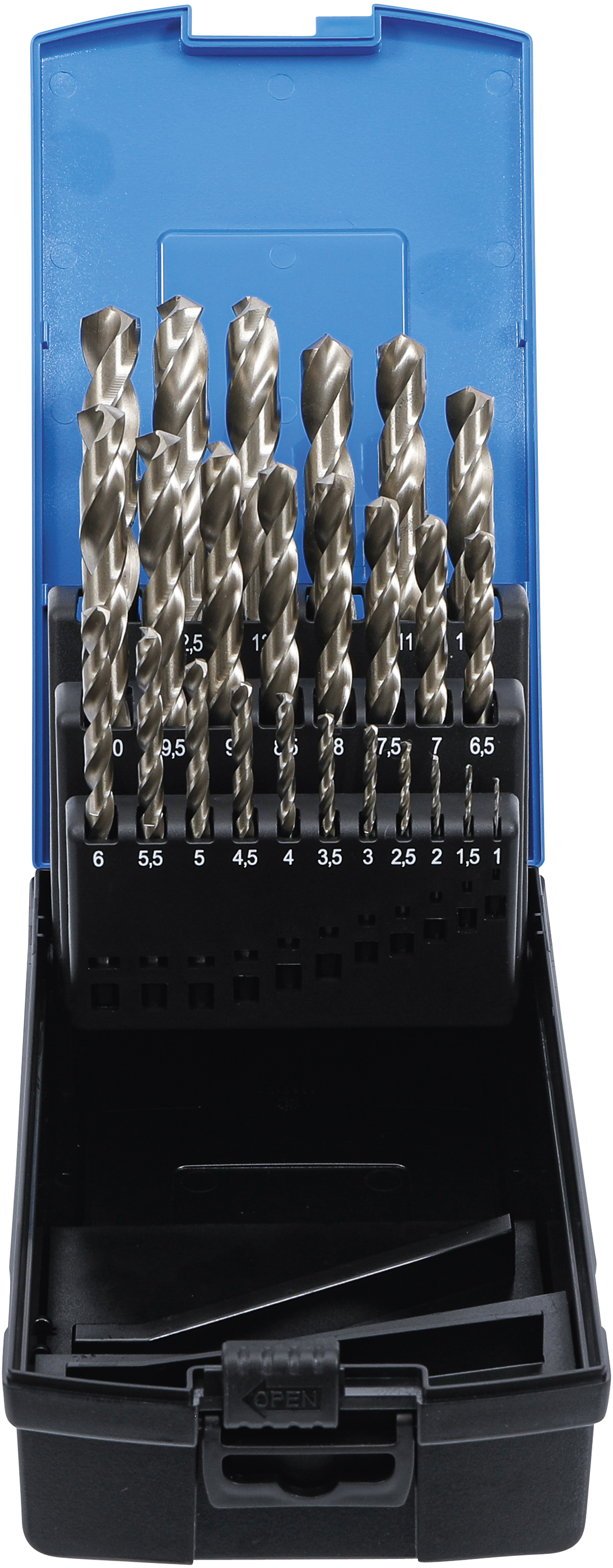 BGS 110 HSS-Spiralbohrer-Satz | 1 - 13 mm | 25-tlg.
