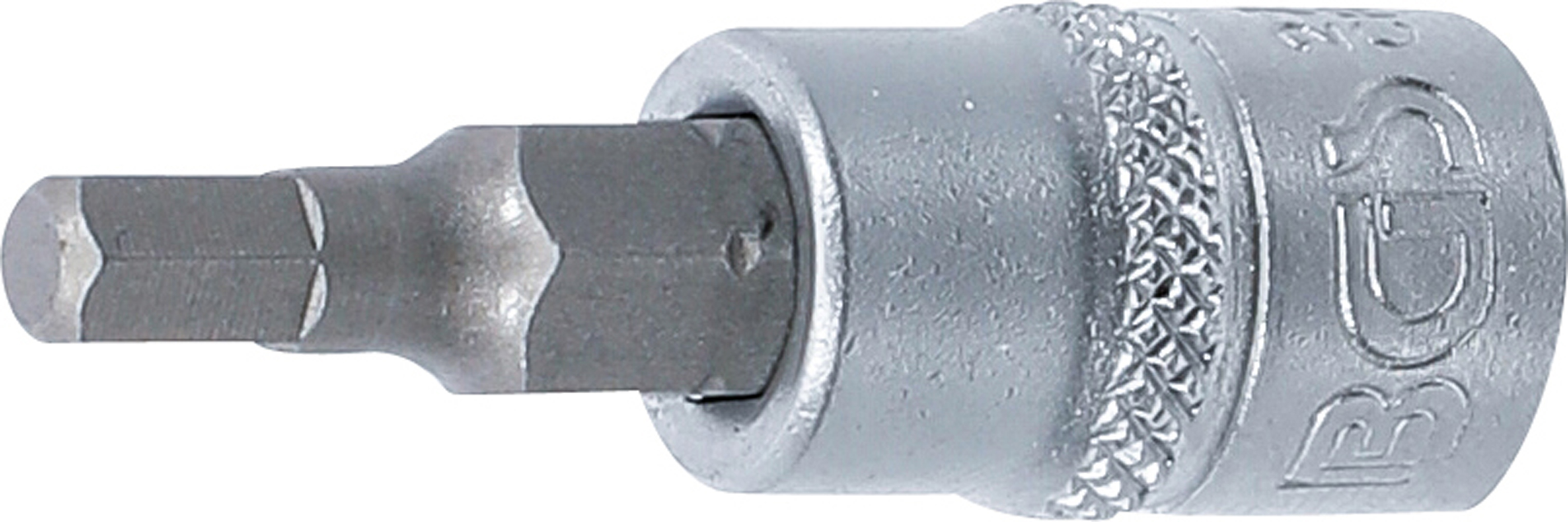 BGS 2742 Bit-Einsatz | Antrieb Innenvierkant 6,3 mm (1/4") | Innensechskant 5/32"