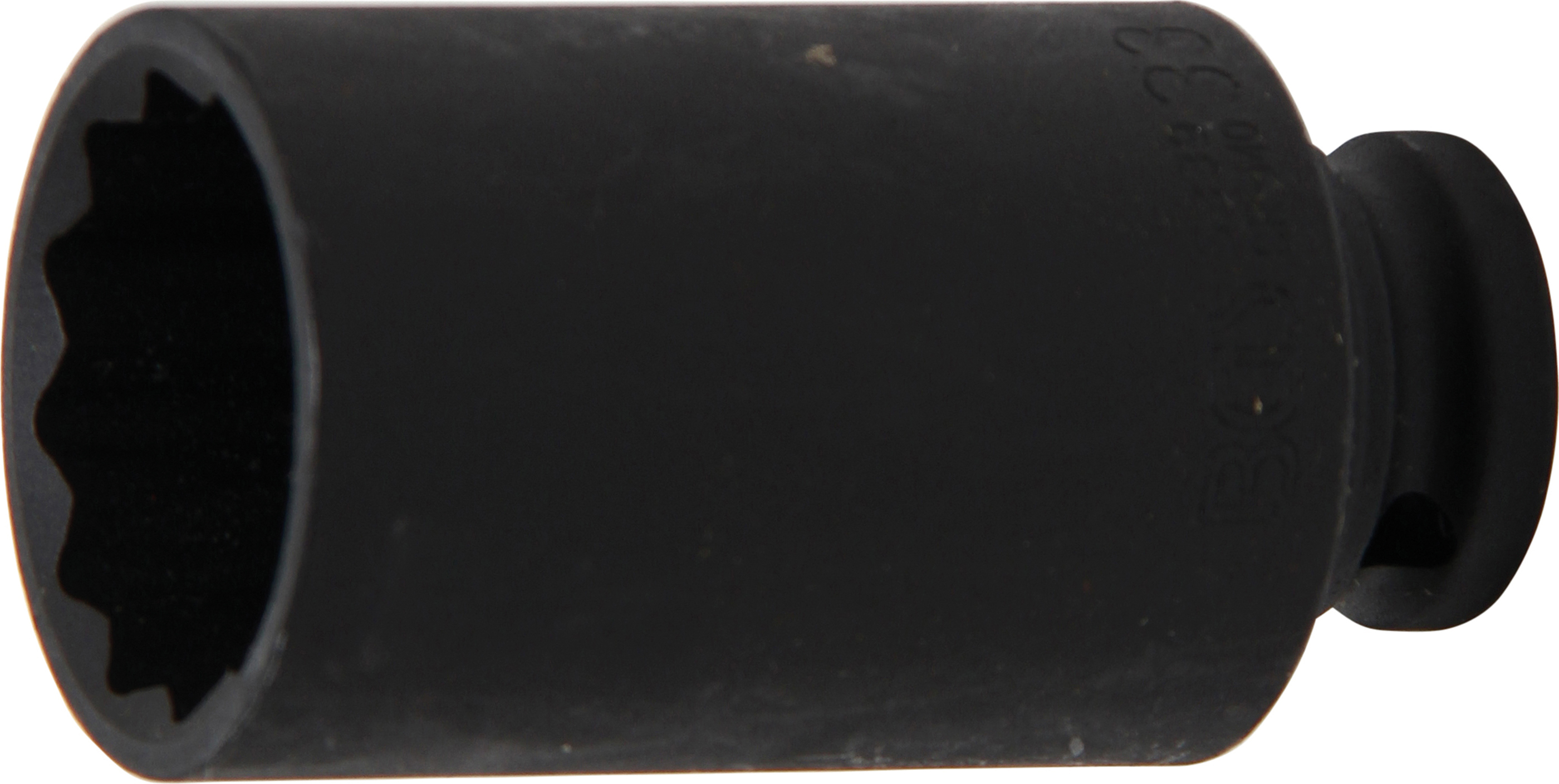 BGS 5339 Kraft-Steckschlüssel-Einsatz Zwölfkant, tief | Antrieb Innenvierkant 12,5 mm (1/2") | SW 33 mm BGS 5339 Kraft-Steckschlüssel-Einsatz Zwölfkant, tief | Antrieb Innenvierkant 12,5 mm (1/2") | SW 33 mm