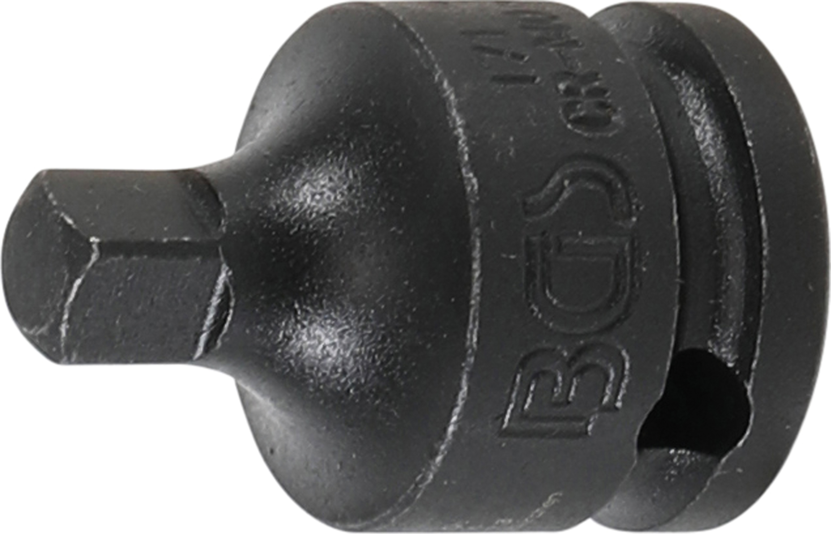 BGS 171 Kraft-Steckschlüssel-Adapter | Innenvierkant 10 mm (3/8") - Außenvierkant 6,3 mm (1/4")