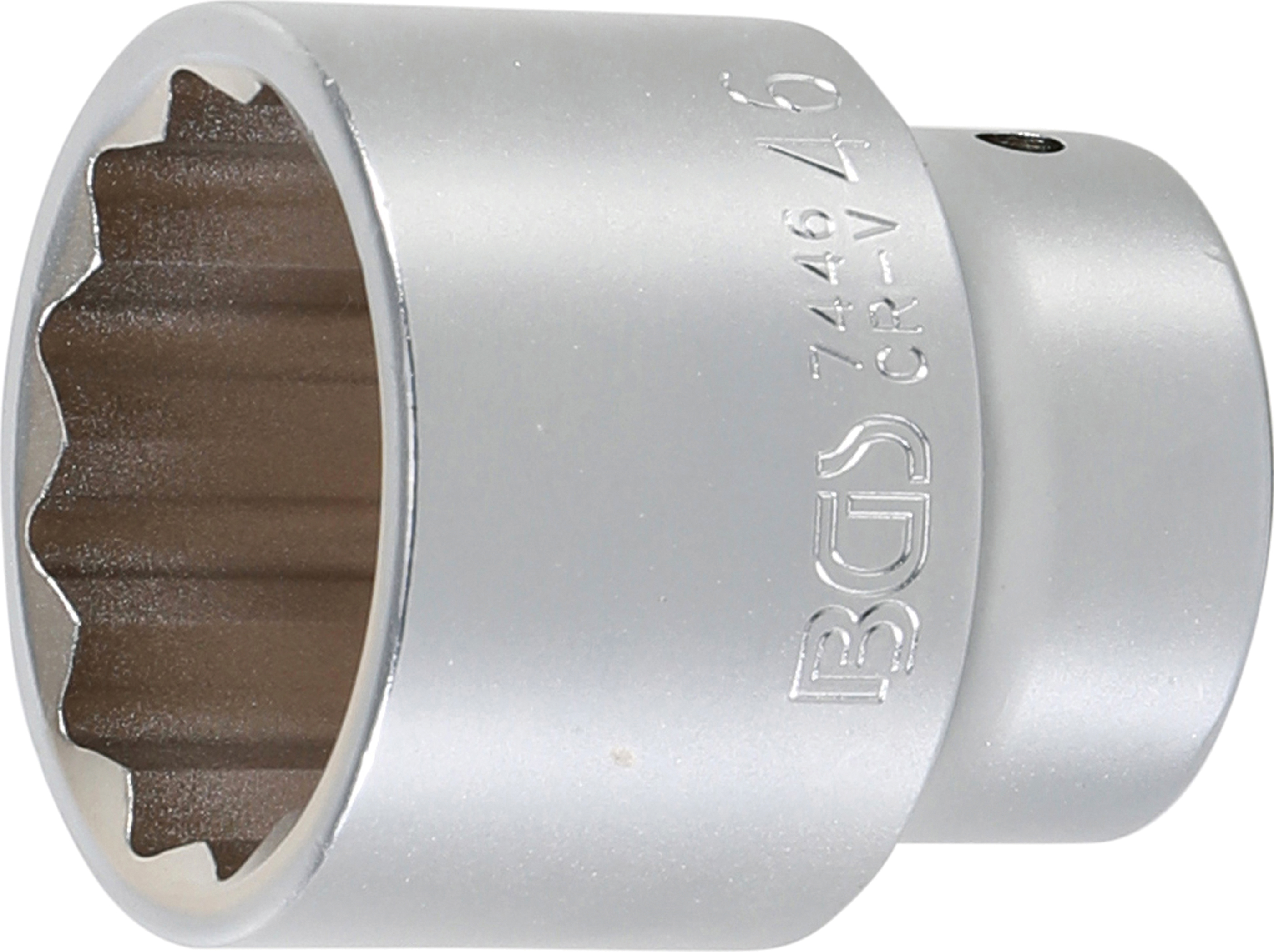BGS 7446 Steckschlüssel-Einsatz Zwölfkant | Antrieb Innenvierkant 20 mm (3/4") | SW 46 mm