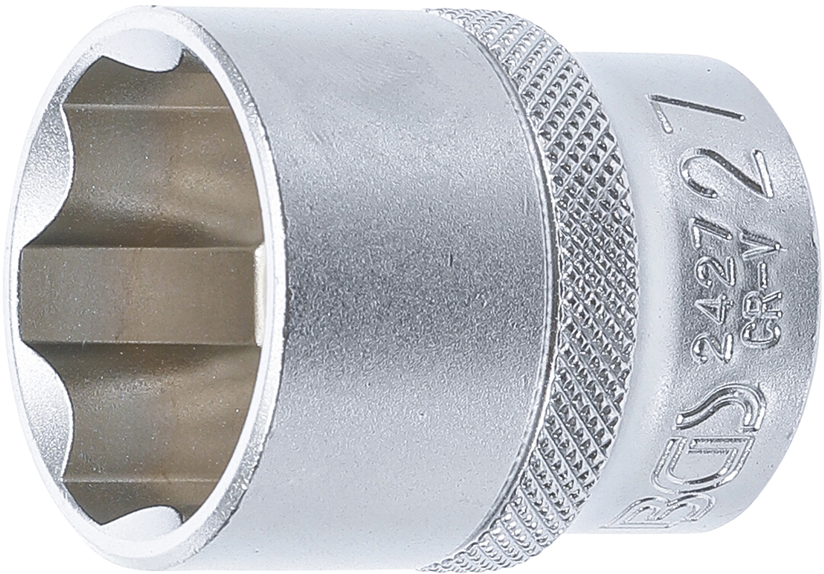 BGS 2427 Steckschlüssel-Einsatz Super Lock | Antrieb Innenvierkant 12,5 mm (1/2") | SW 27 mm BGS 2427 Steckschlüssel-Einsatz Super Lock | Antrieb Innenvierkant 12,5 mm (1/2") | SW 27 mm