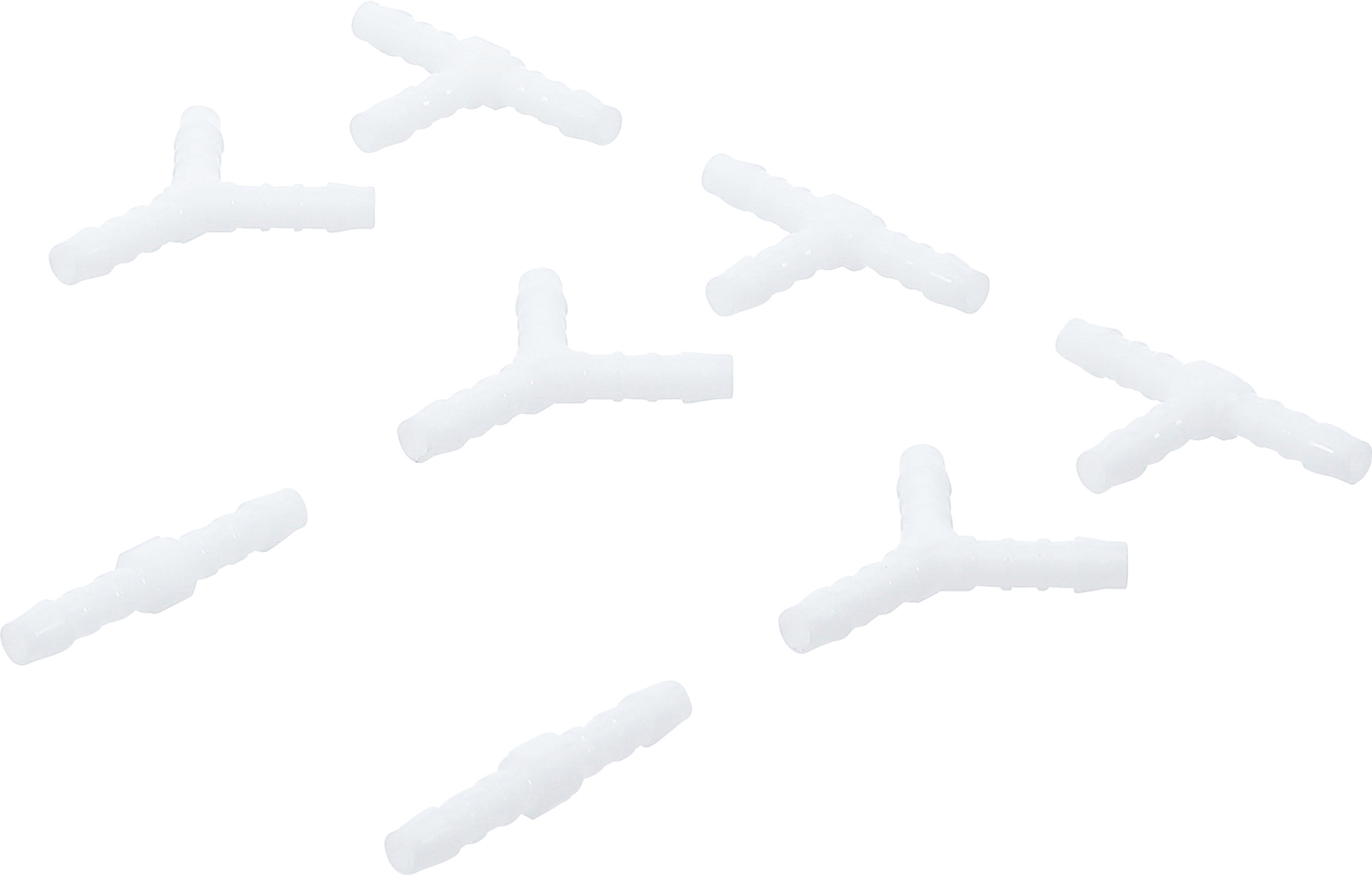 BGS 8790-6 Schlauchverbinder-Sortimente | kraftstoffbeständig | 6 mm | 8 tlg.