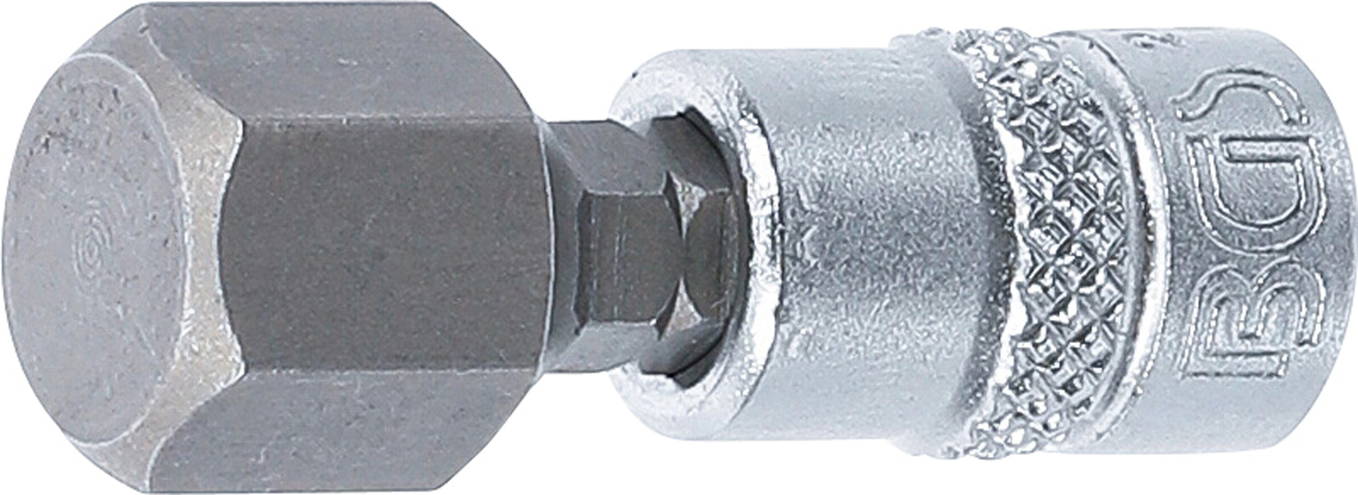 BGS 2161-12 Bit-Einsatz | Antrieb Innenvierkant 6,3 mm (1/4") | Innensechskant 12 mm