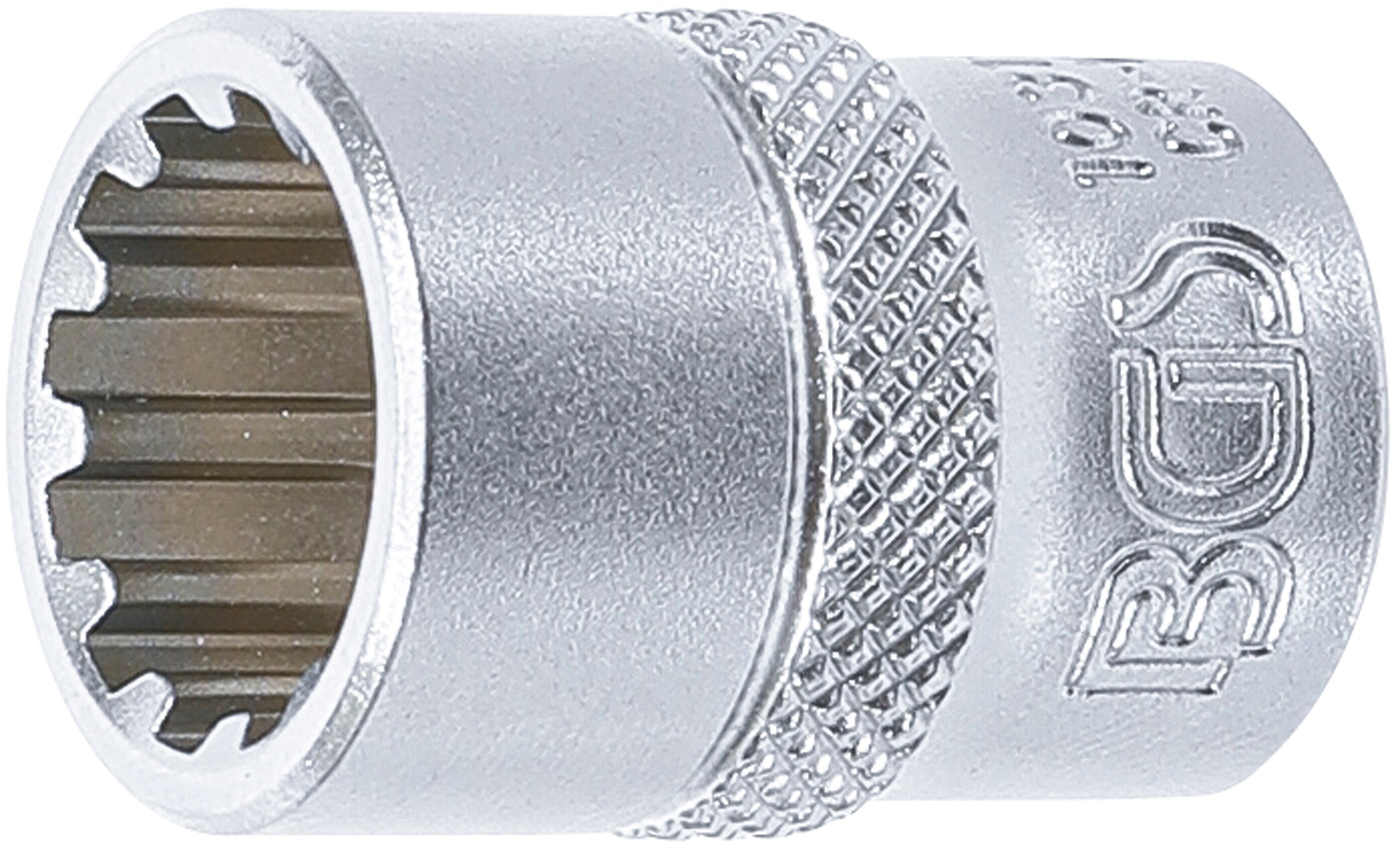BGS 10313 Steckschlüssel-Einsatz Gear Lock | Antrieb Innenvierkant 10 mm (3/8") | SW 13 mm