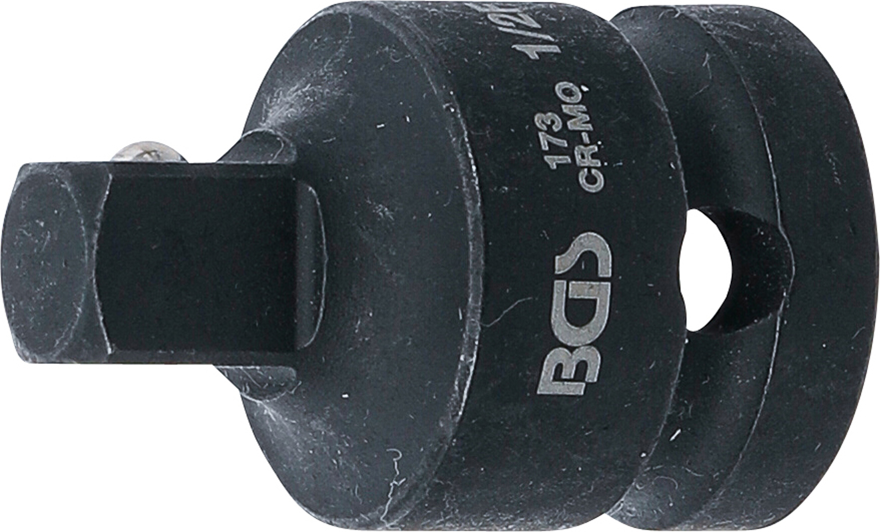 BGS 173 Kraft-Steckschlüssel-Adapter | Innenvierkant 12,5 mm (1/2") - Außenvierkant 10 mm (3/8")