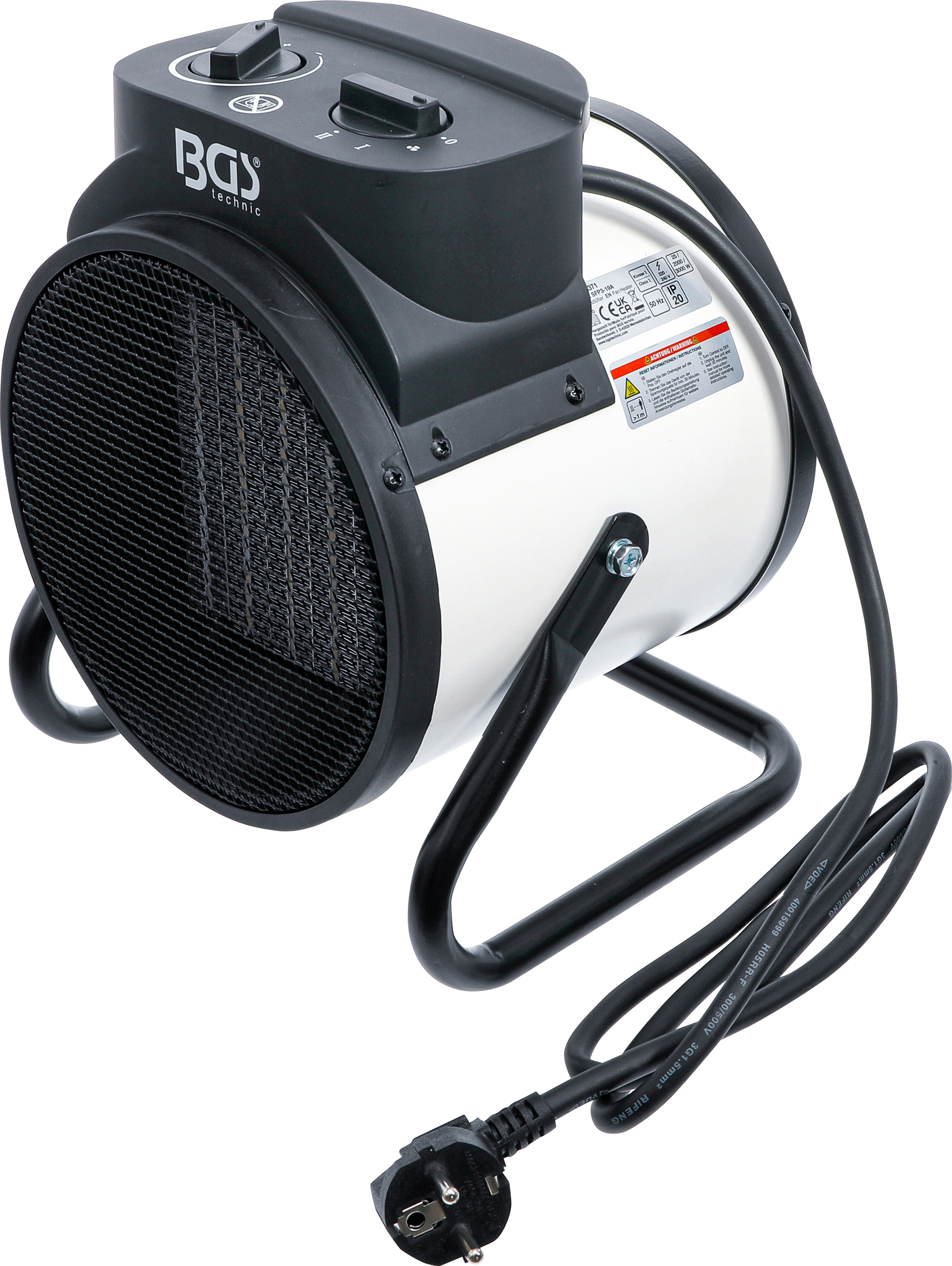 BGS 73371 Heizlüfter | elektrisch | 3 kW