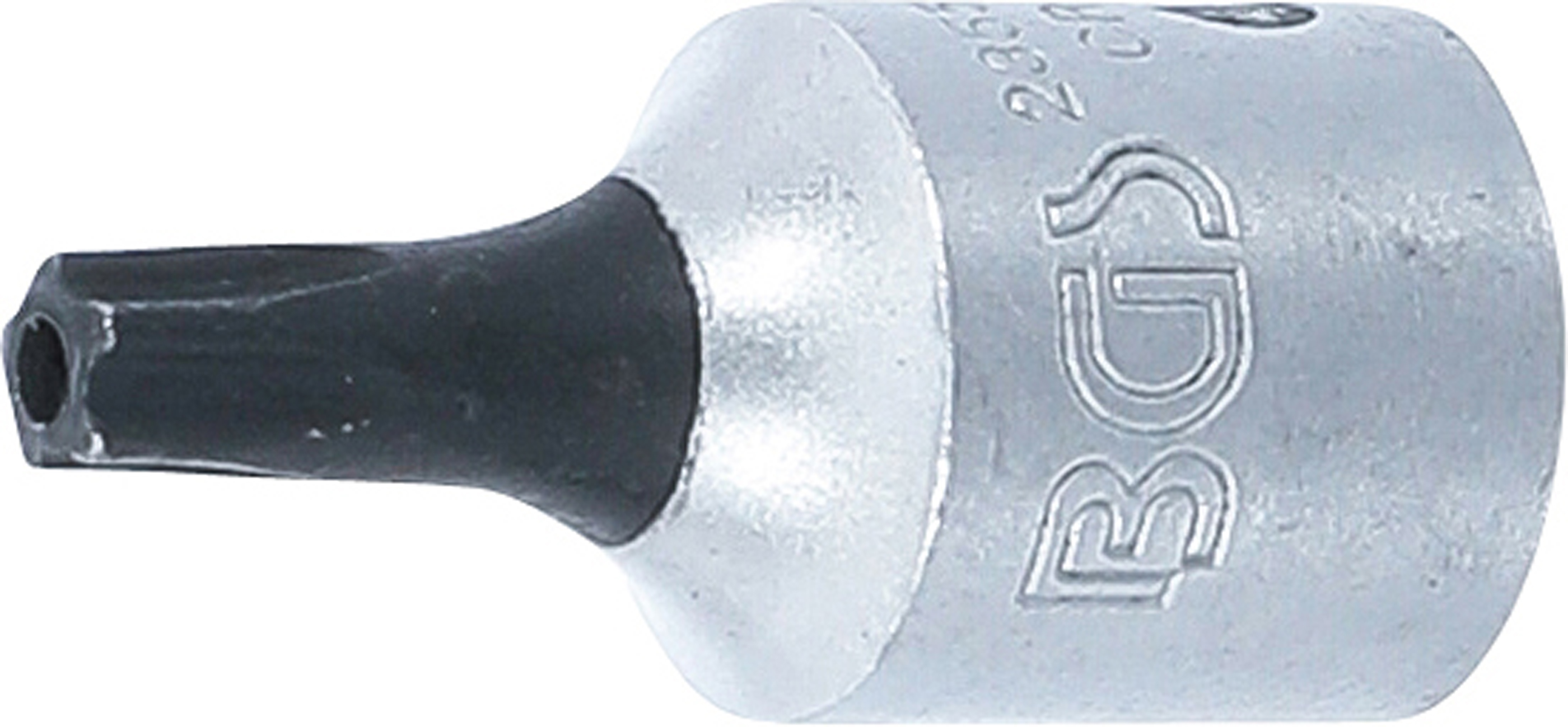BGS 2355-TS20 Bit-Einsatz | Antrieb Innenvierkant 6,3 mm (1/4") | TS-Profil (für Torx Plus) mit Bohrung TS20
