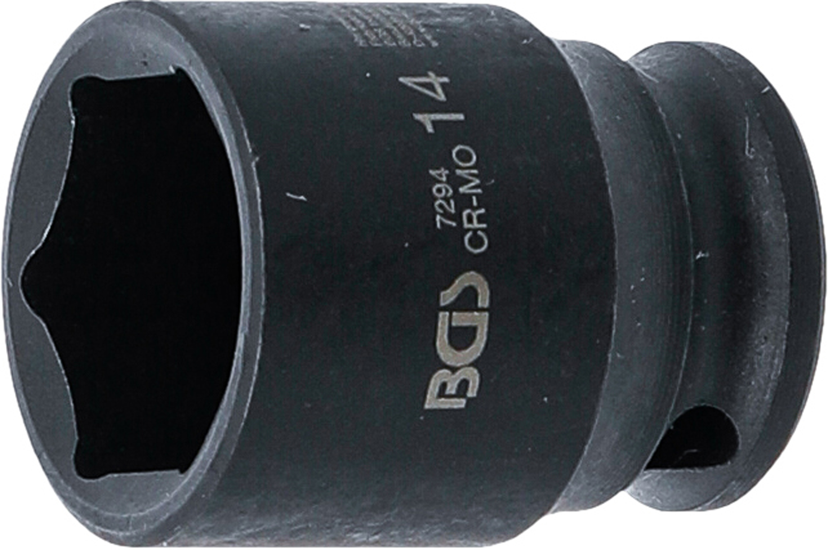 BGS 7294 Kraft-Steckschlüssel-Einsatz Sechskant | Antrieb Innenvierkant 6,3 mm (1/4") | SW 14 mm BGS 7294 Kraft-Steckschlüssel-Einsatz Sechskant | Antrieb Innenvierkant 6,3 mm (1/4") | SW 14 mm
