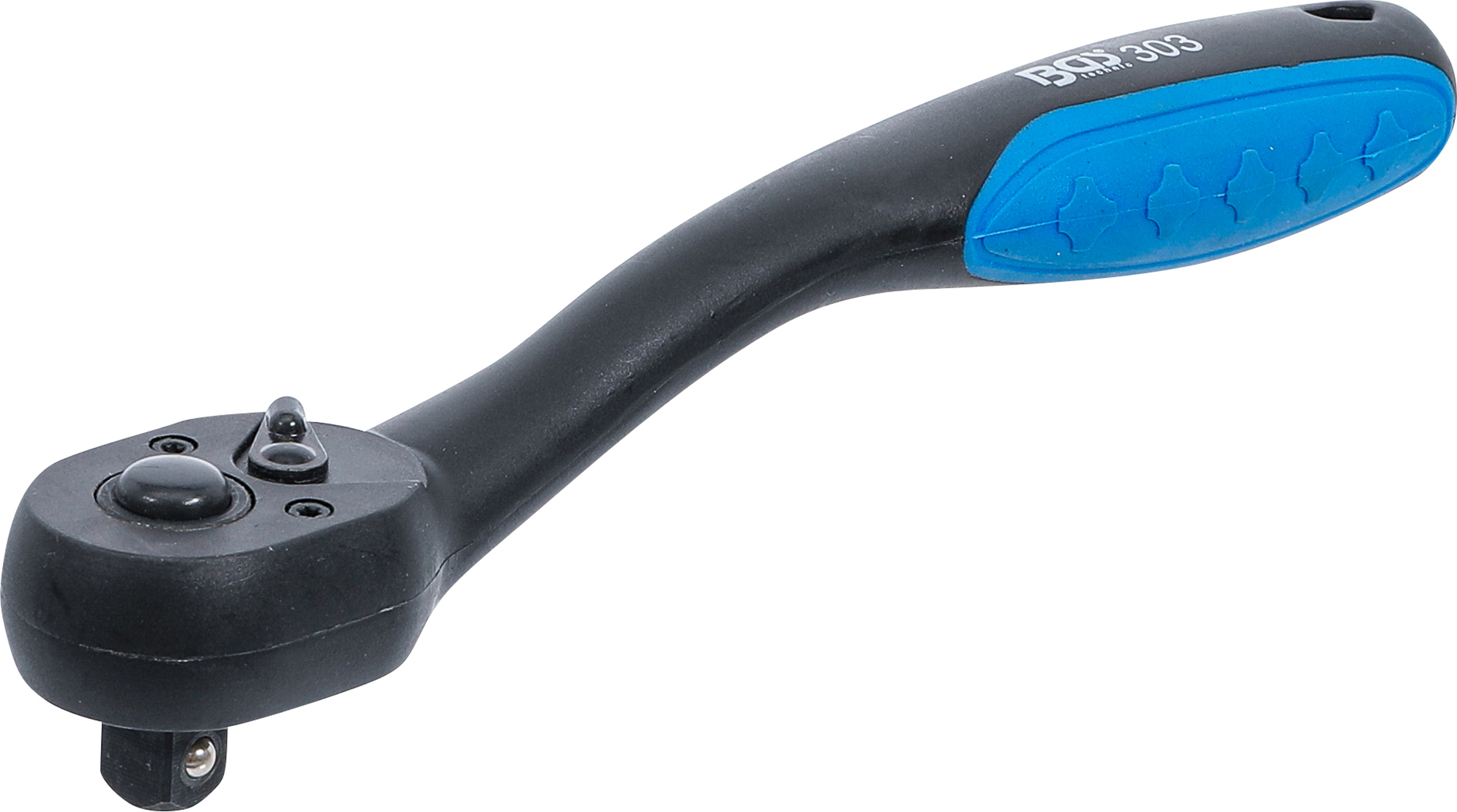 BGS 303 Umschaltknarre, kunststoff-ummantelt | Abtrieb Außenvierkant 10 mm (3/8") BGS 303 Umschaltknarre, kunststoff-ummantelt | Abtrieb Außenvierkant 10 mm (3/8")