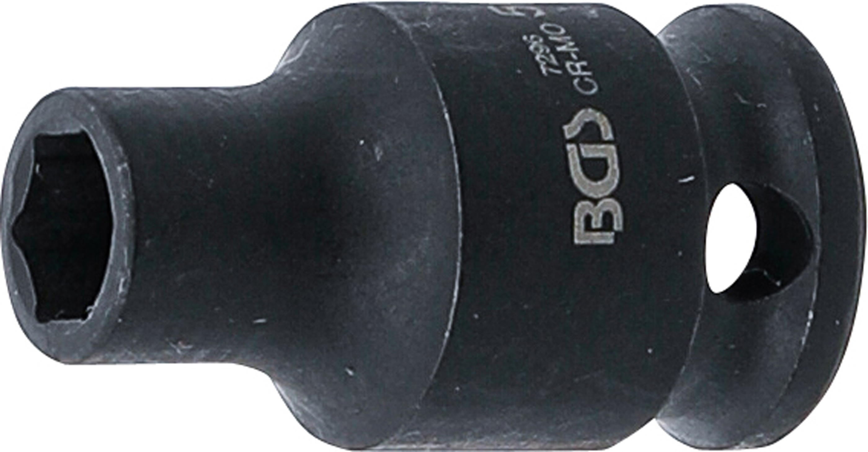 BGS 7296 Kraft-Steckschlüssel-Einsatz Sechskant | Antrieb Innenvierkant 6,3 mm (1/4") | SW 5,5 mm