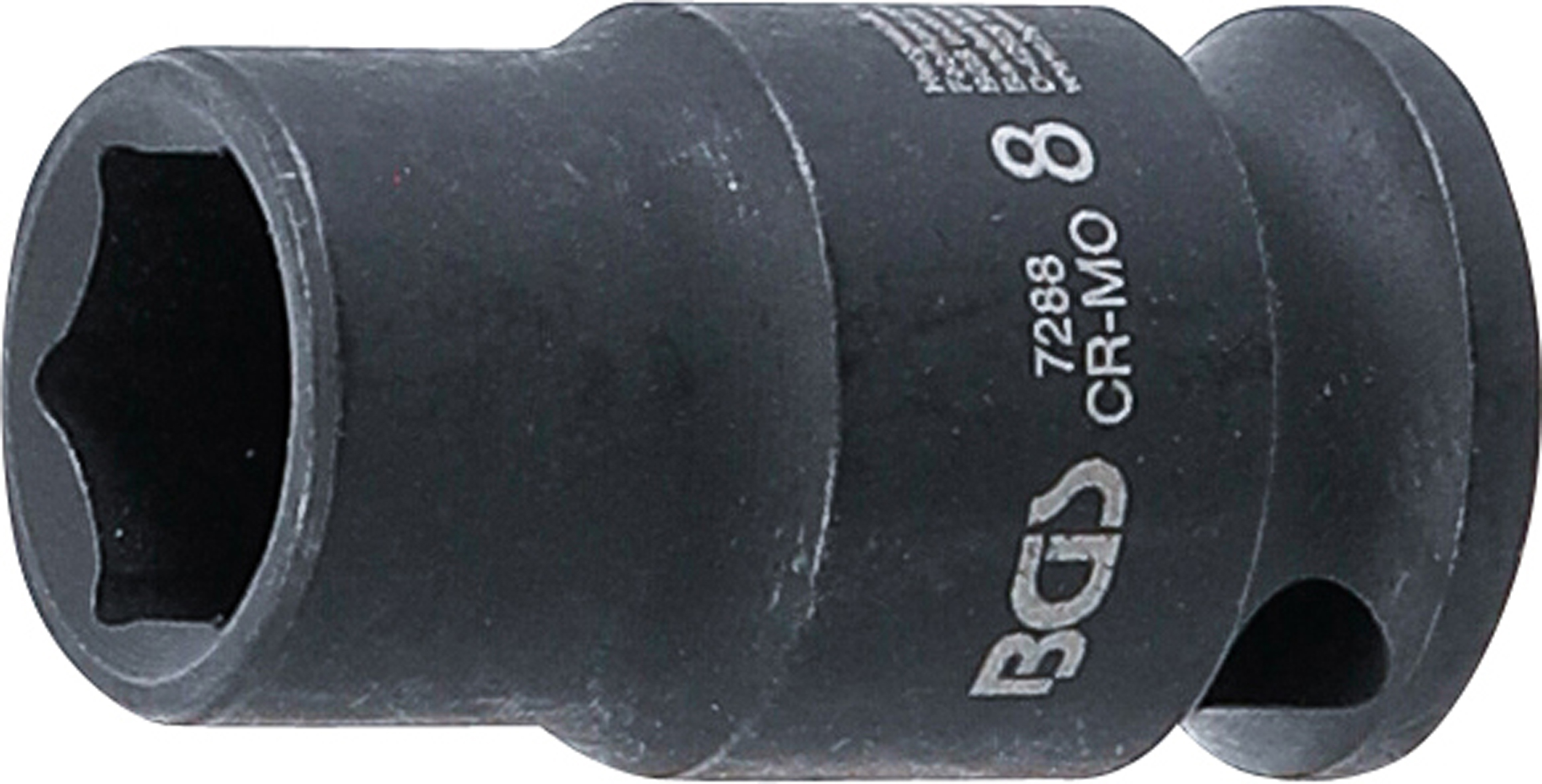 BGS 7288 Kraft-Steckschlüssel-Einsatz Sechskant | Antrieb Innenvierkant 6,3 mm (1/4") | SW 8 mm BGS 7288 Kraft-Steckschlüssel-Einsatz Sechskant | Antrieb Innenvierkant 6,3 mm (1/4") | SW 8 mm