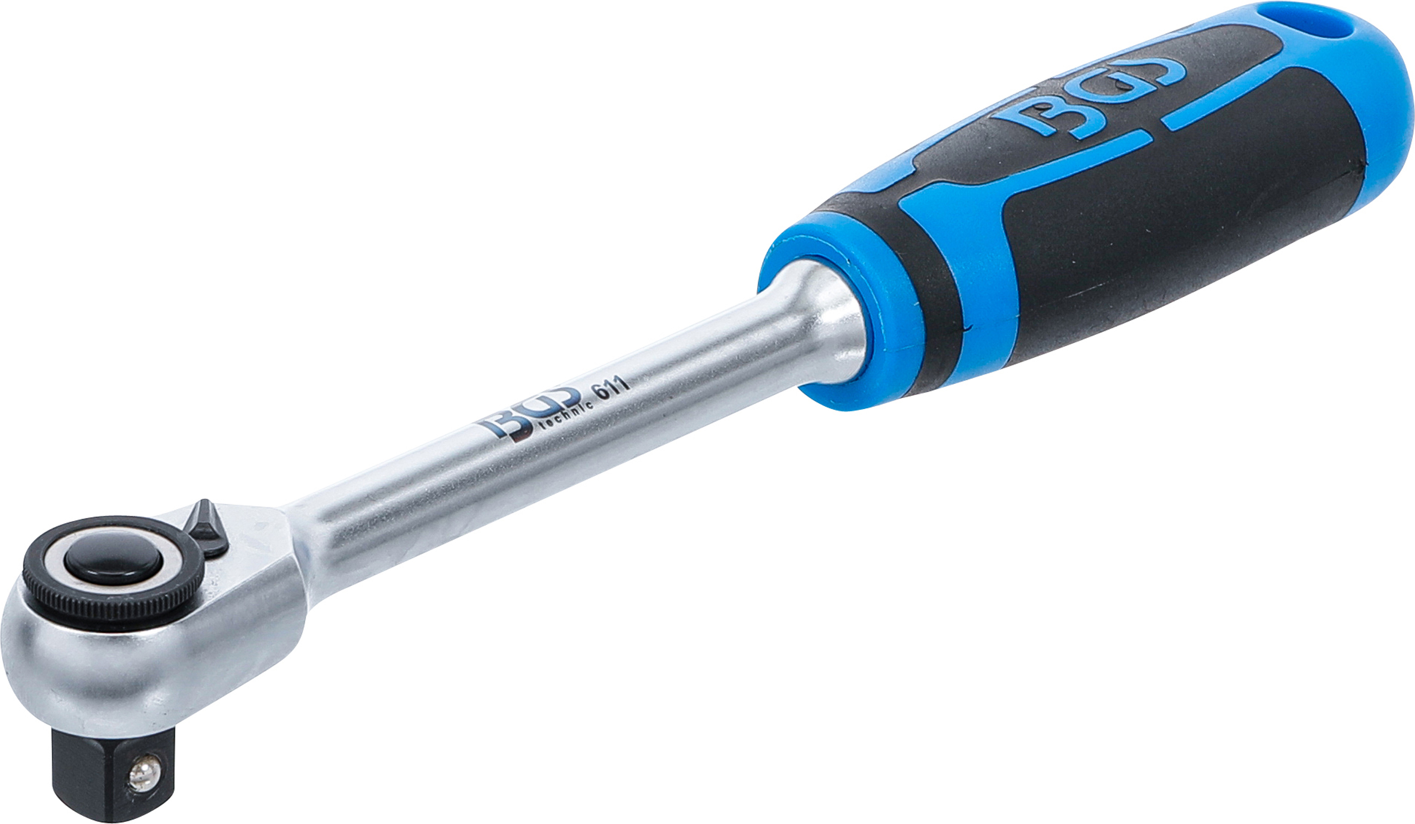 BGS 611 Umschaltknarre | feinverzahnt | Abtrieb Außenvierkant 10 mm (3/8") BGS 611 Umschaltknarre | feinverzahnt | Abtrieb Außenvierkant 10 mm (3/8")