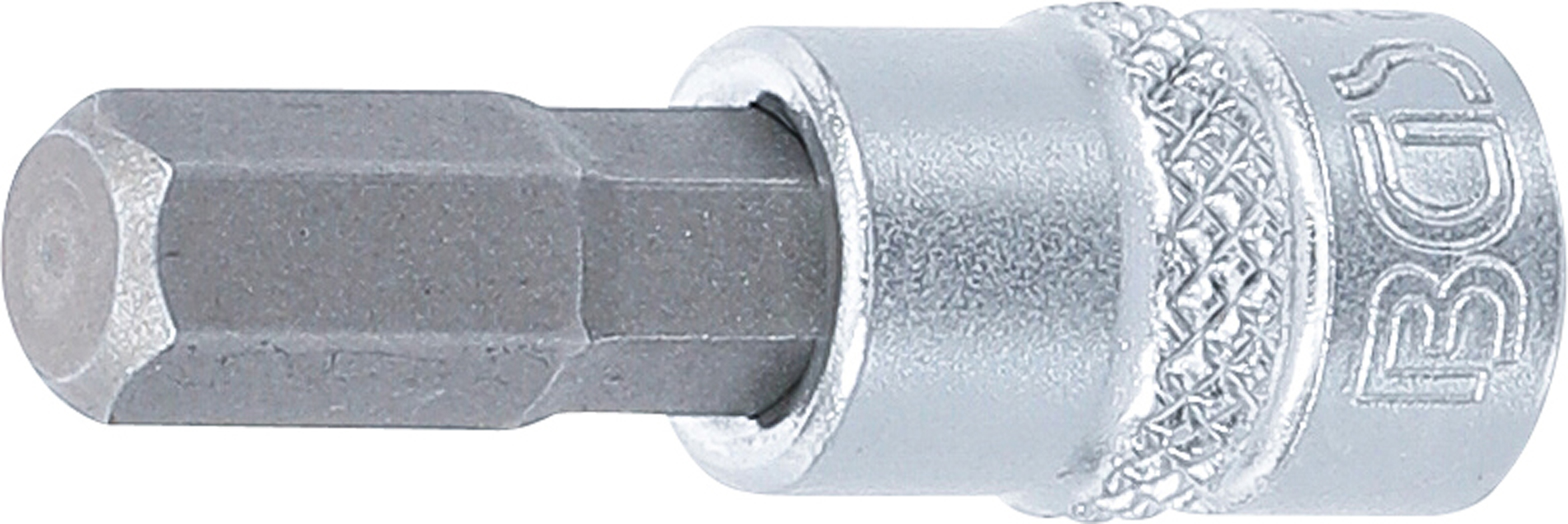 BGS 2501 Bit-Einsatz | Antrieb Innenvierkant 6,3 mm (1/4") | Innensechskant 7 mm