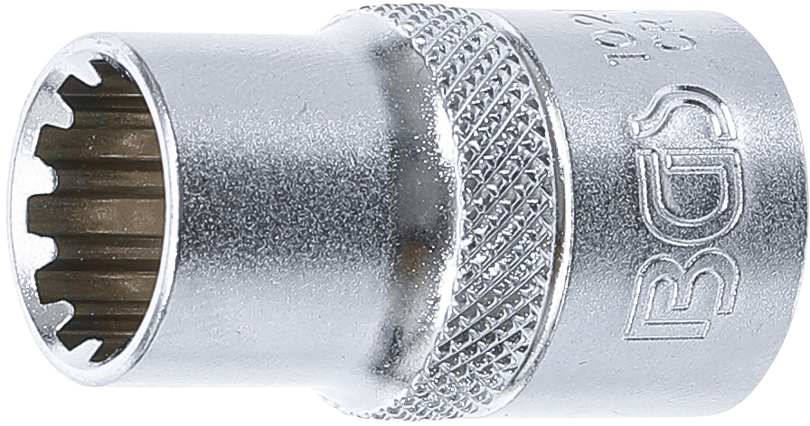 BGS 10213 Steckschlüssel-Einsatz Gear Lock | Antrieb Innenvierkant 12,5 mm (1/2") | SW 13 mm
