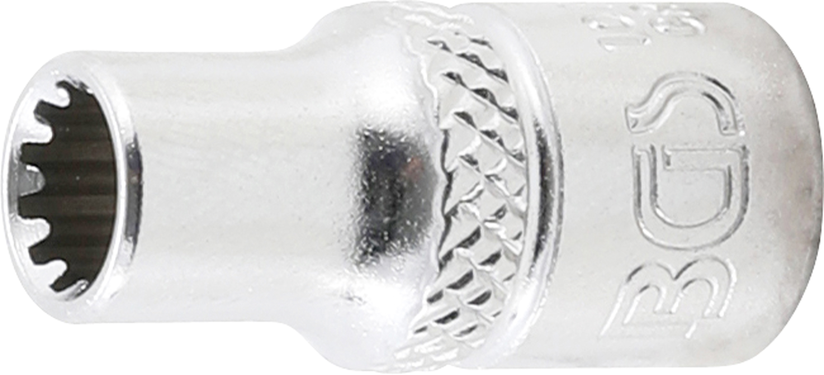 BGS 10102 Steckschlüssel-Einsatz Gear Lock | Antrieb Innenvierkant 6,3 mm (1/4") | SW 5,5 mm