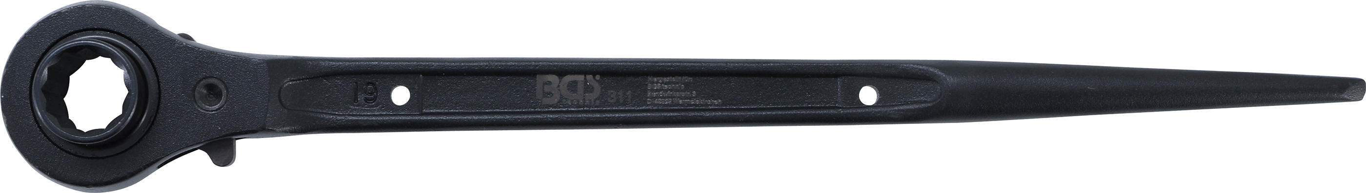 BGS 311 Gerüstbauer-Knarre | SW 19 x 24 mm BGS 311 Gerüstbauer-Knarre | SW 19 x 24 mm