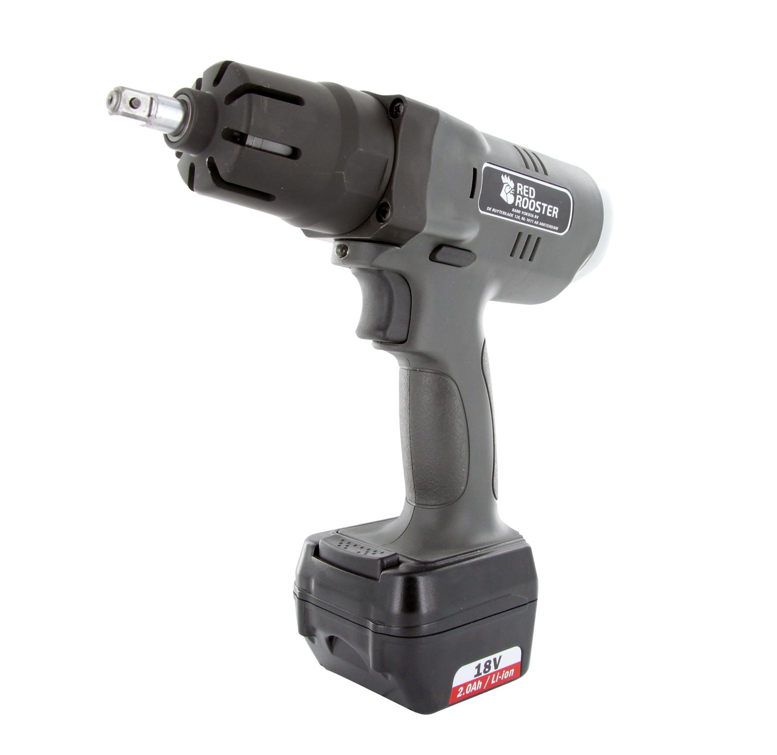 Akku Abschaltimpulsschrauber RRI-BIM45T Red Rooster 3/8" Vierkant 32-45 Nm Impulsschrauber 18 Volt