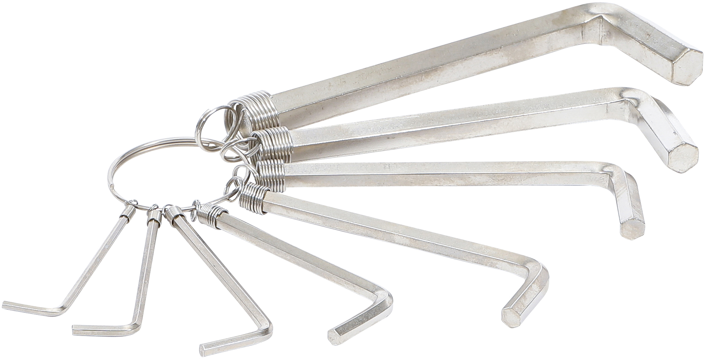 BGS 7842 Winkelschlüssel-Satz | Innensechskant 2 - 10 mm | 8-tlg.